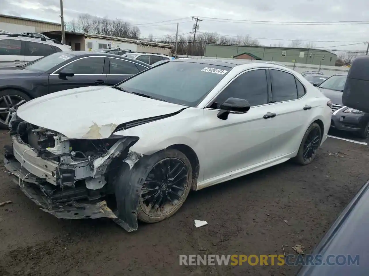 1 Photograph of a damaged car 4T1K61AK6MU517908 TOYOTA CAMRY 2021