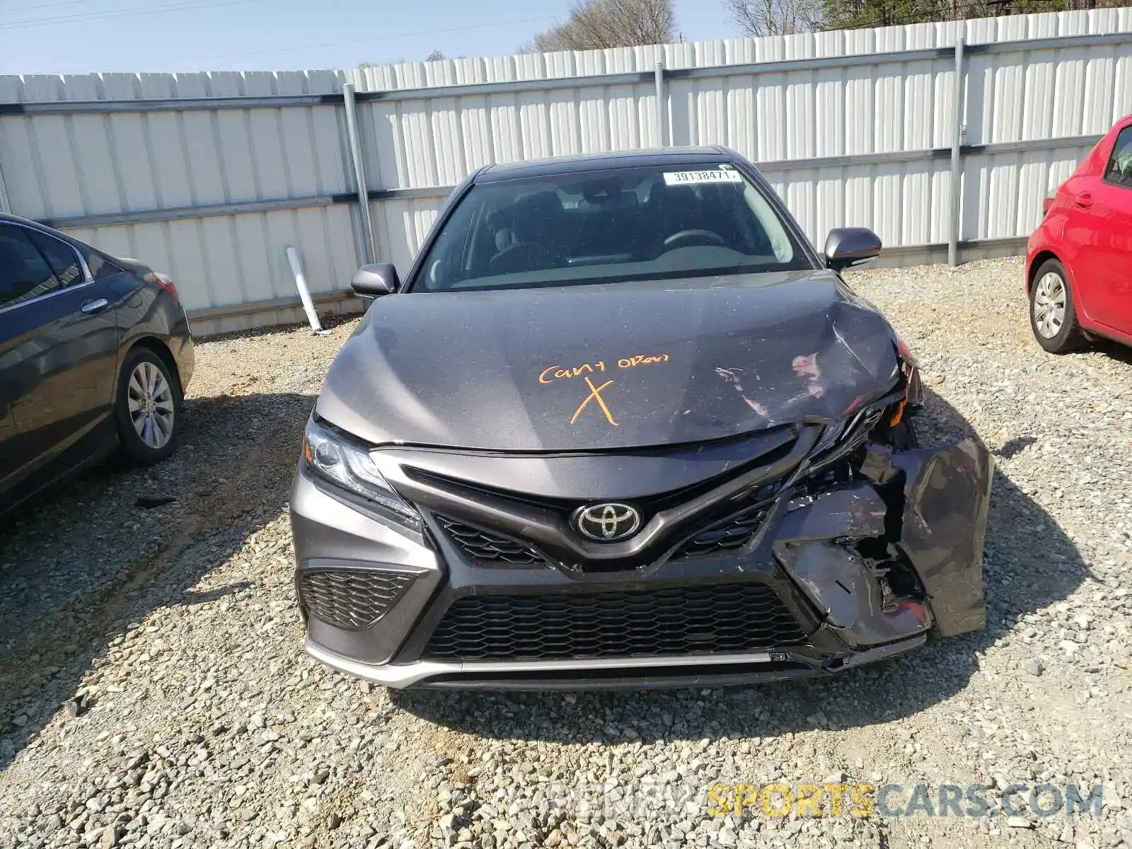 9 Photograph of a damaged car 4T1K61AK6MU520257 TOYOTA CAMRY 2021