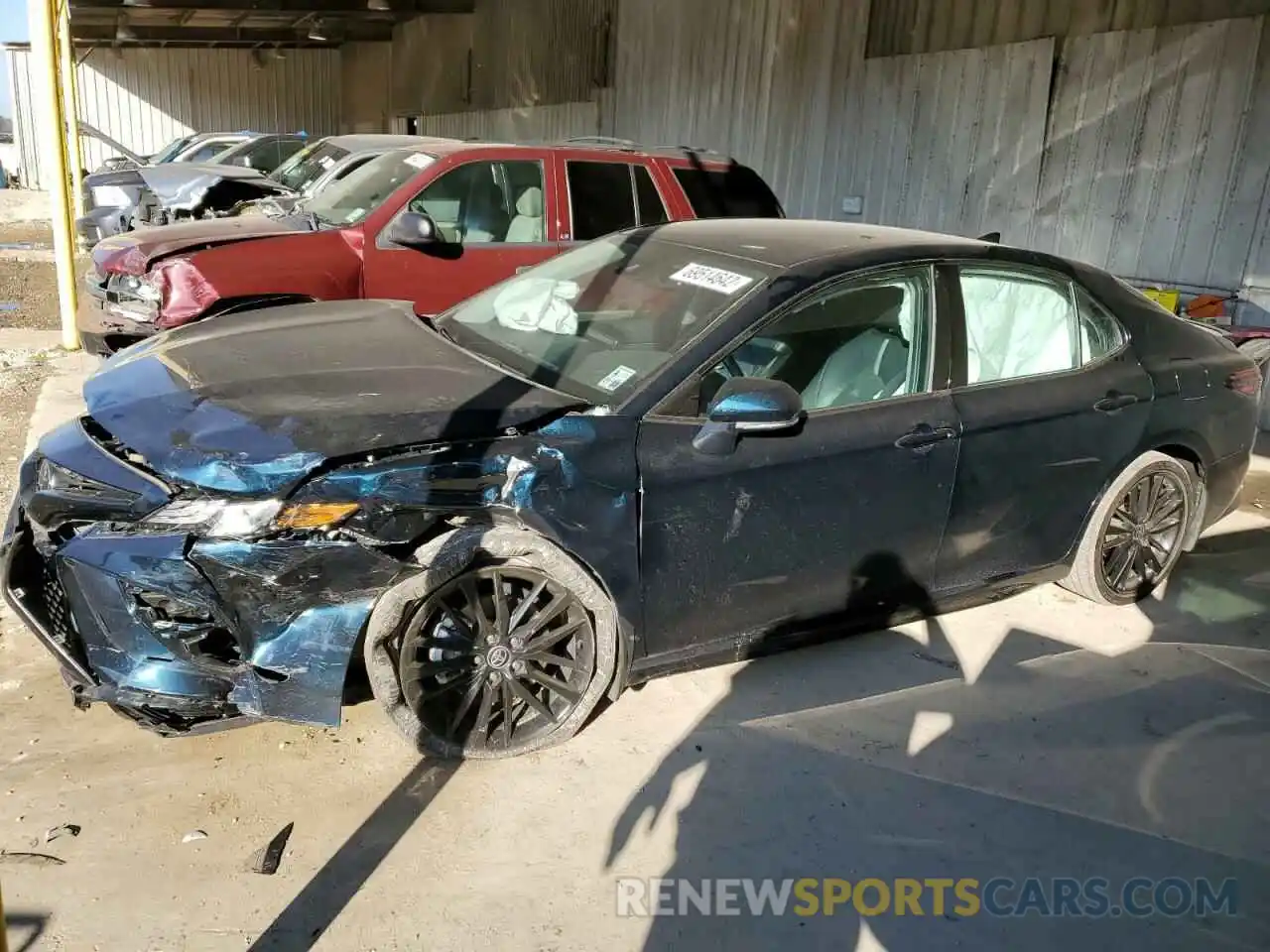 1 Photograph of a damaged car 4T1K61AK6MU543358 TOYOTA CAMRY 2021