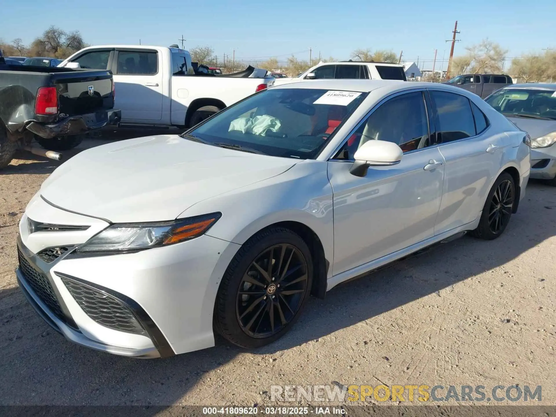 2 Photograph of a damaged car 4T1K61AK6MU589787 TOYOTA CAMRY 2021