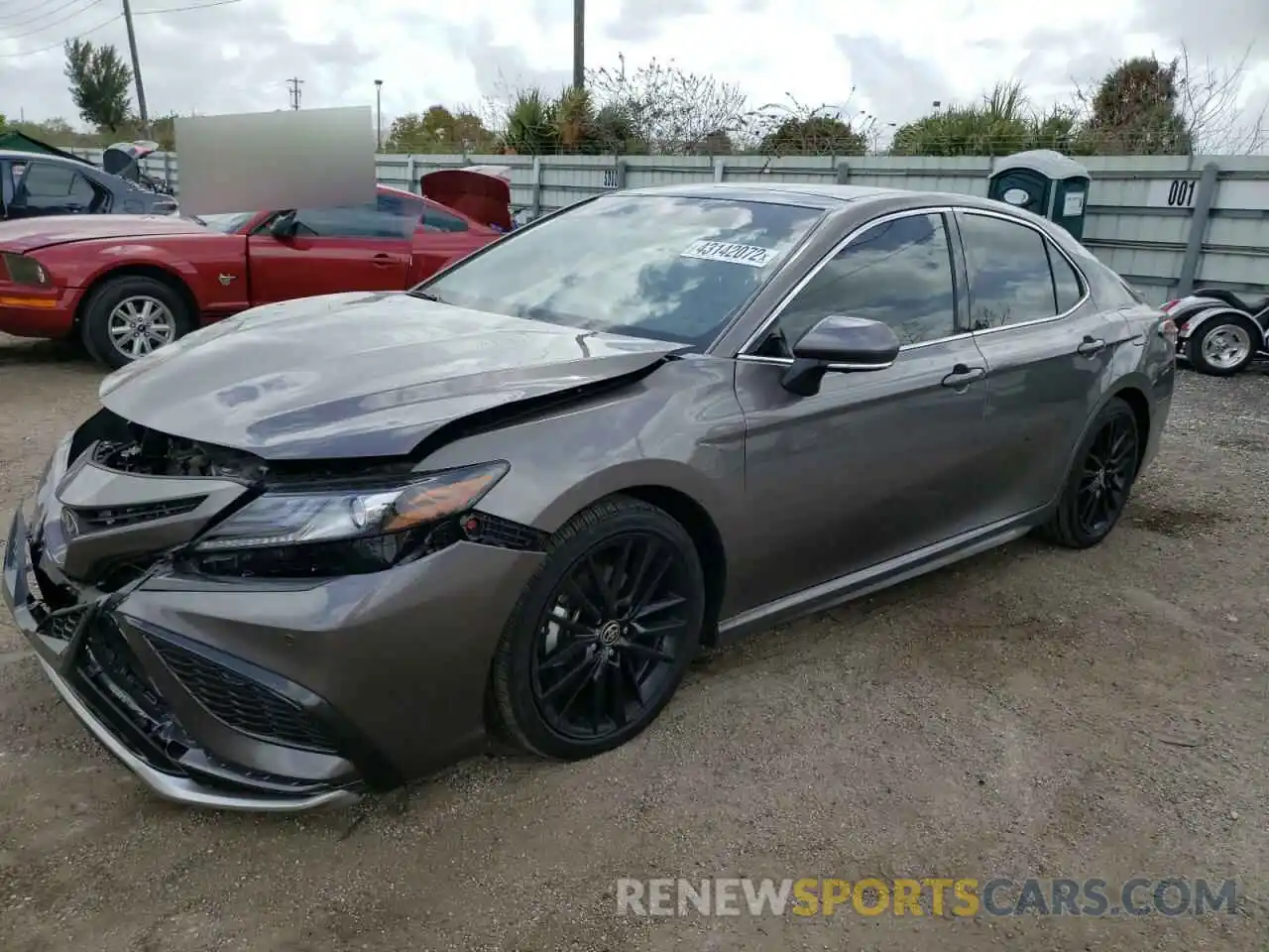 2 Photograph of a damaged car 4T1K61AK6MU601890 TOYOTA CAMRY 2021