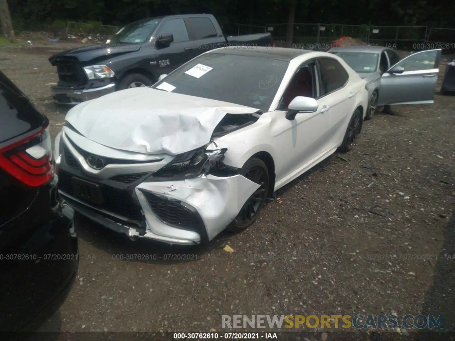 6 Photograph of a damaged car 4T1K61AK7MU404694 TOYOTA CAMRY 2021