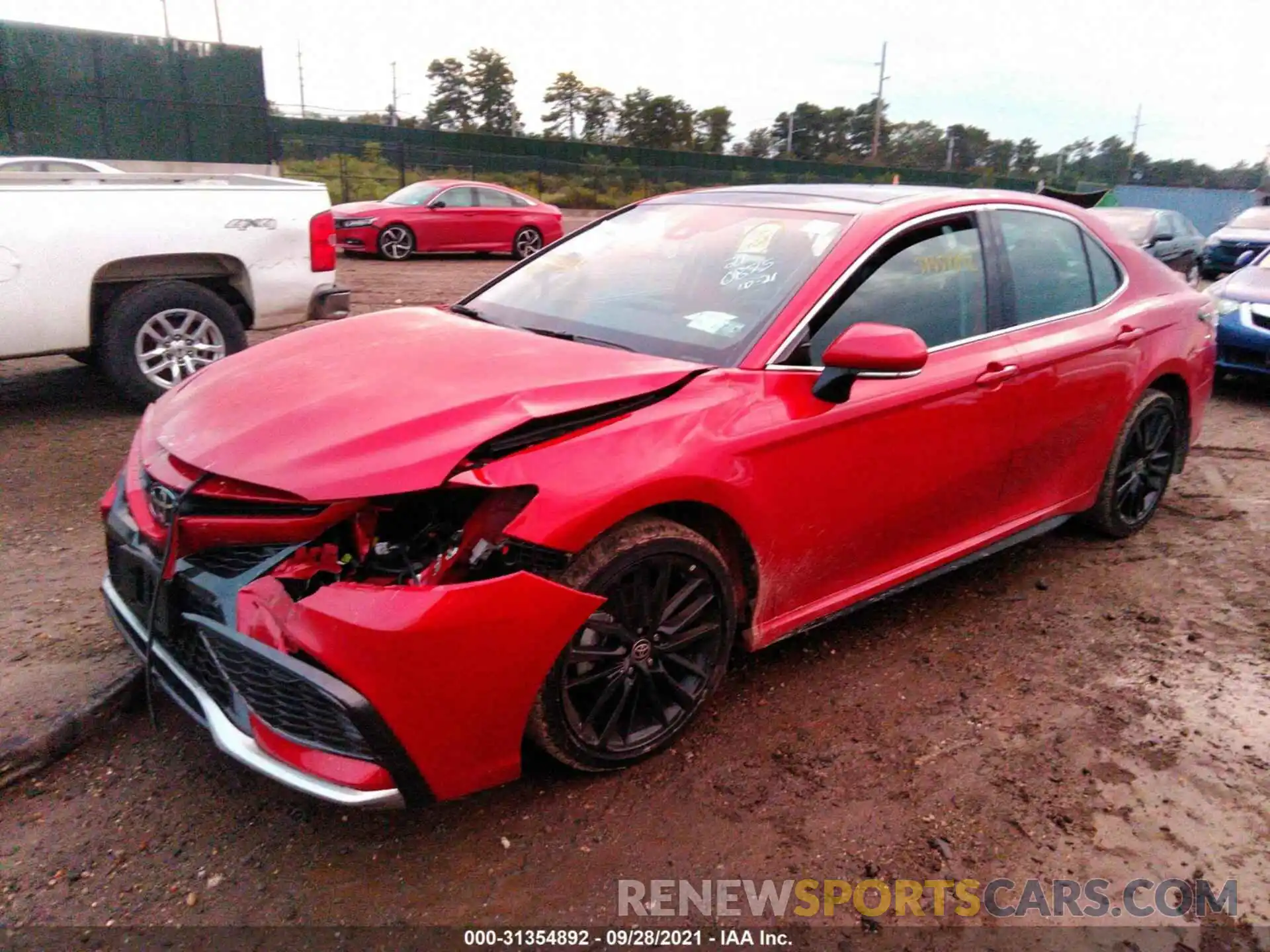 2 Photograph of a damaged car 4T1K61AK7MU426842 TOYOTA CAMRY 2021