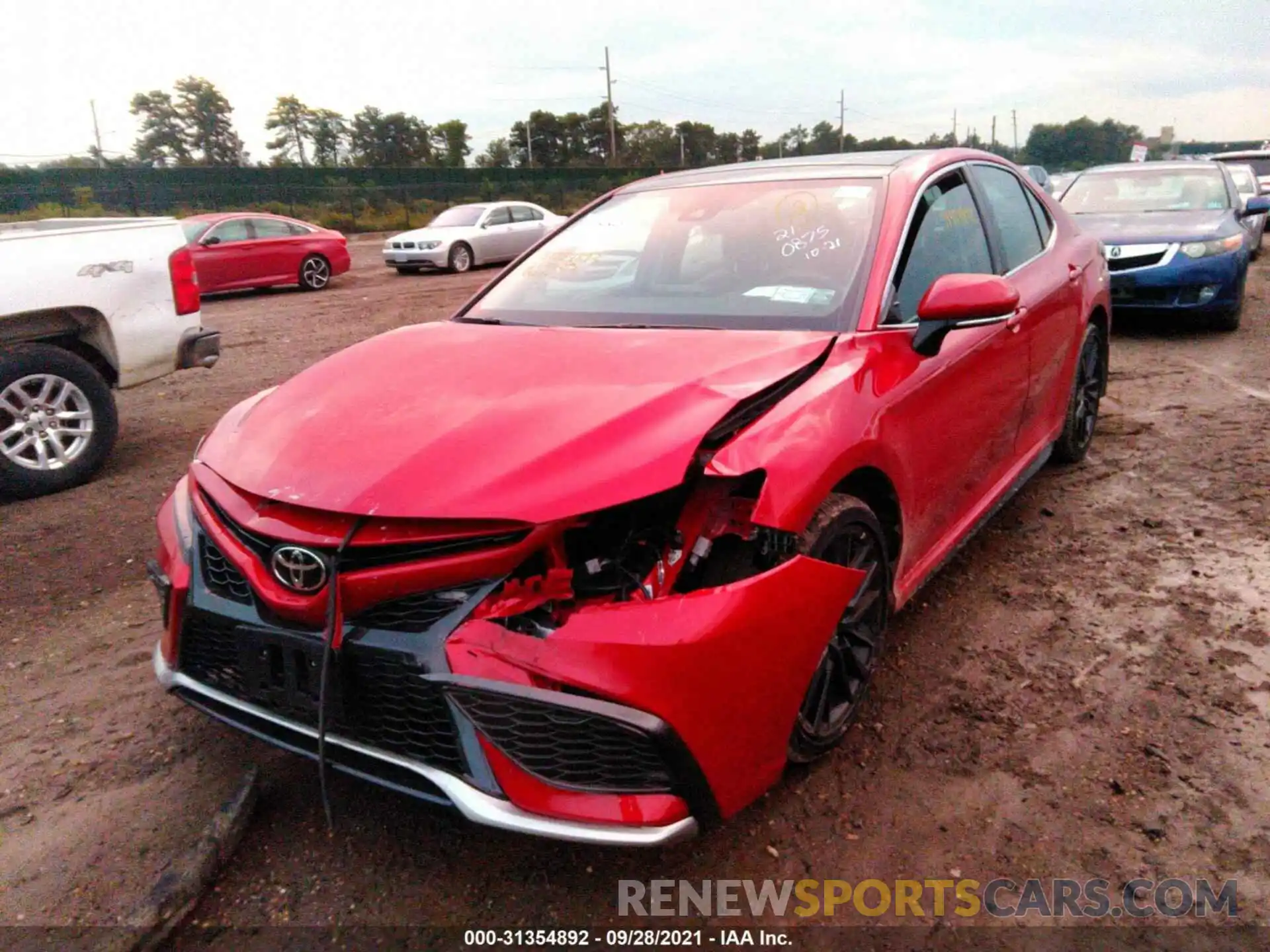 6 Photograph of a damaged car 4T1K61AK7MU426842 TOYOTA CAMRY 2021