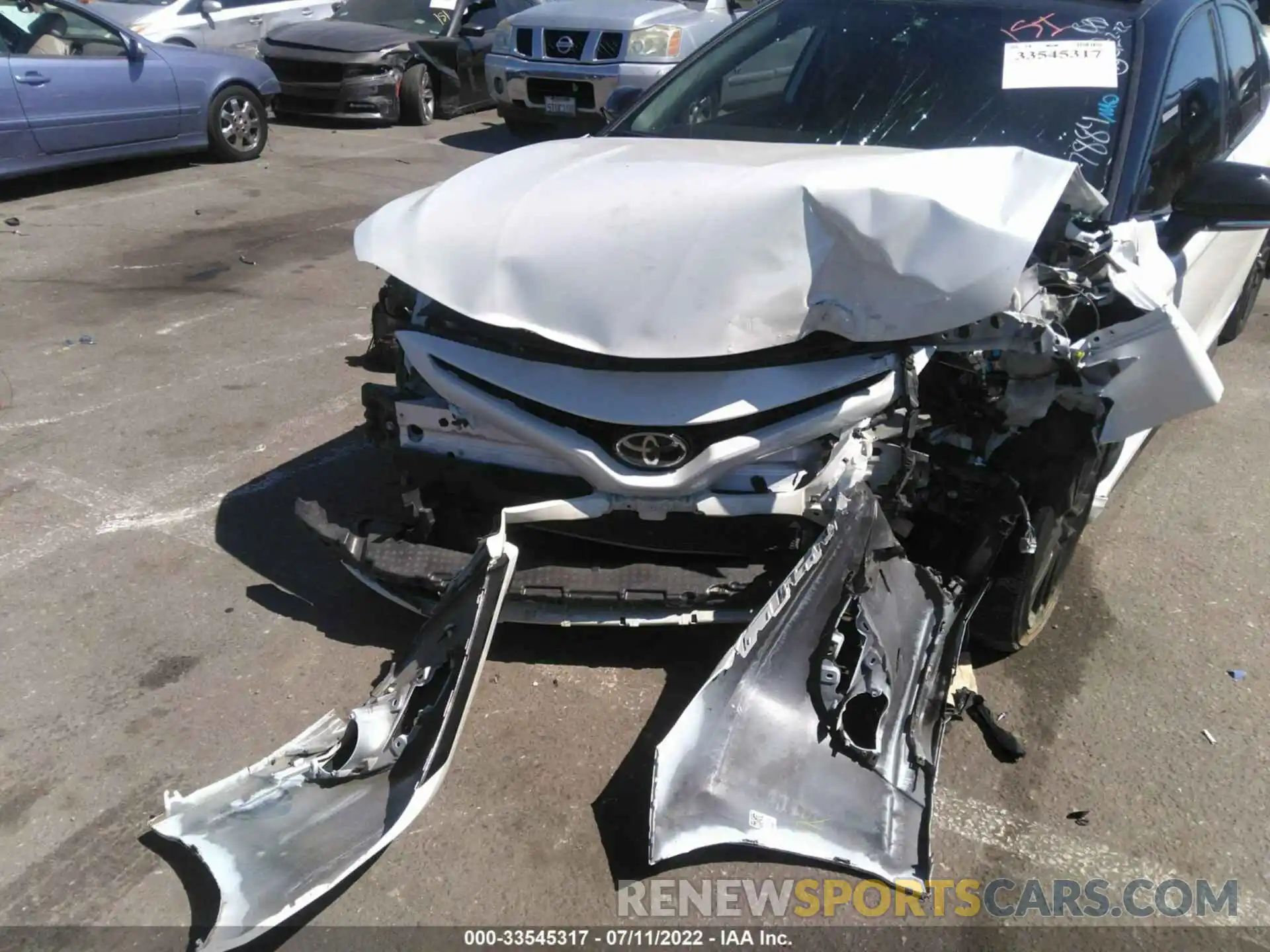 6 Photograph of a damaged car 4T1K61AK7MU447884 TOYOTA CAMRY 2021