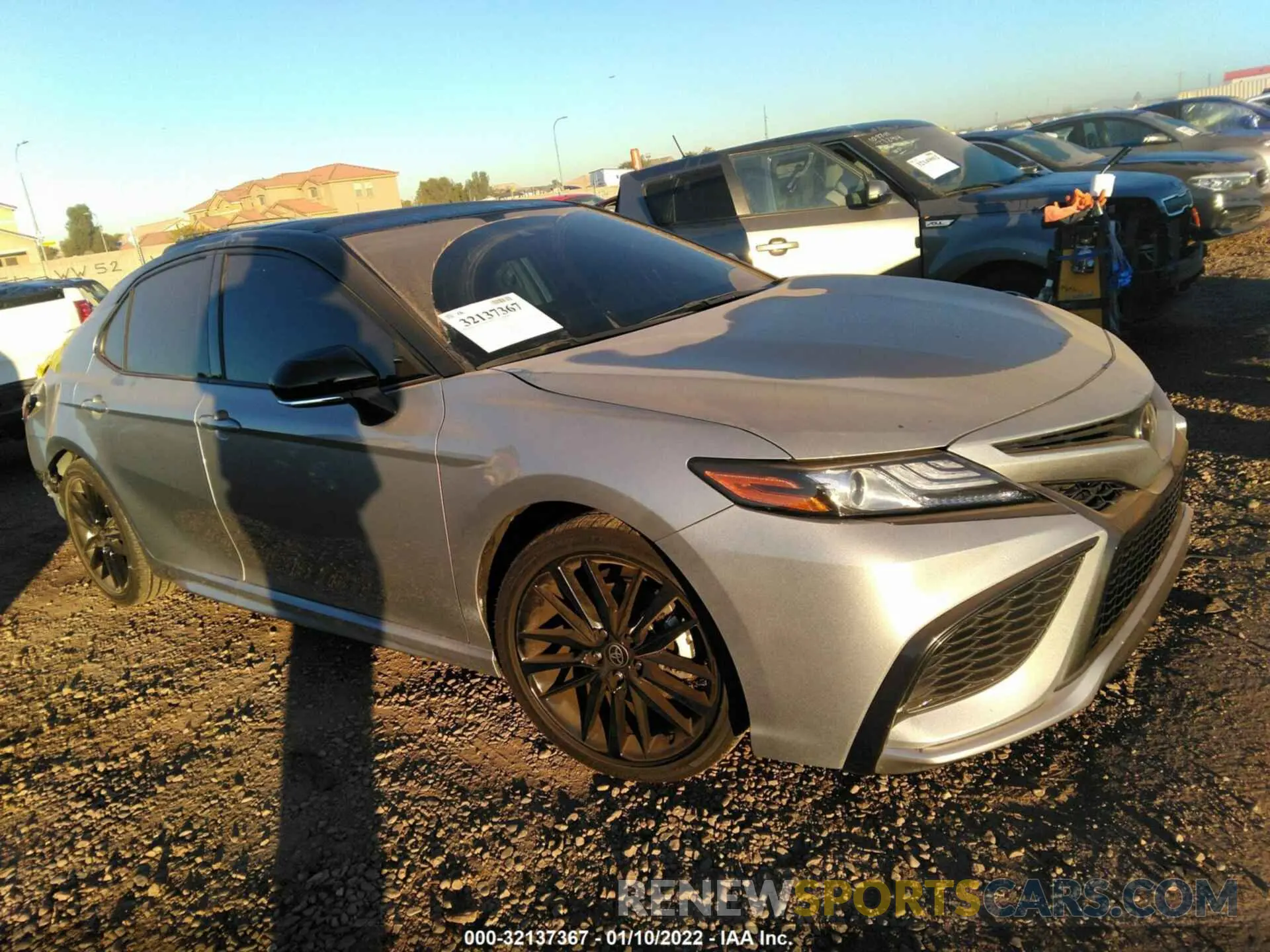 1 Photograph of a damaged car 4T1K61AK7MU454222 TOYOTA CAMRY 2021