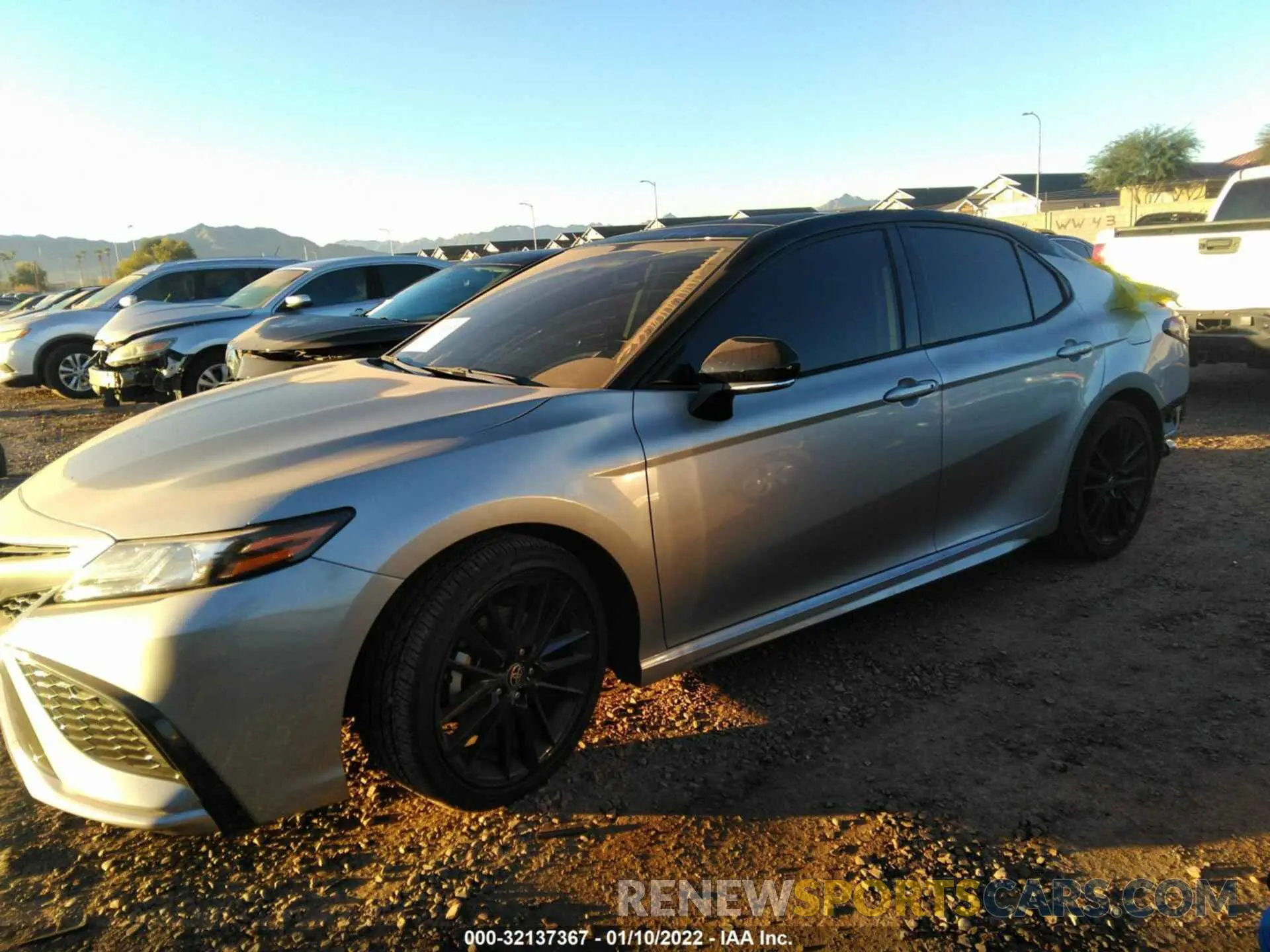 2 Photograph of a damaged car 4T1K61AK7MU454222 TOYOTA CAMRY 2021