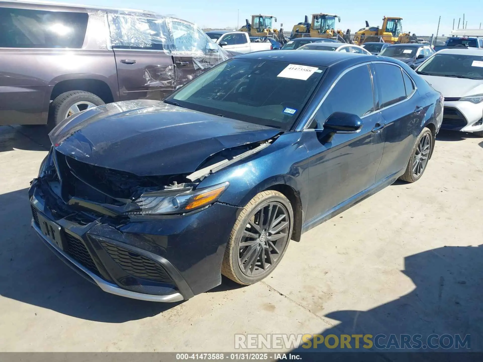 2 Photograph of a damaged car 4T1K61AK7MU495367 TOYOTA CAMRY 2021