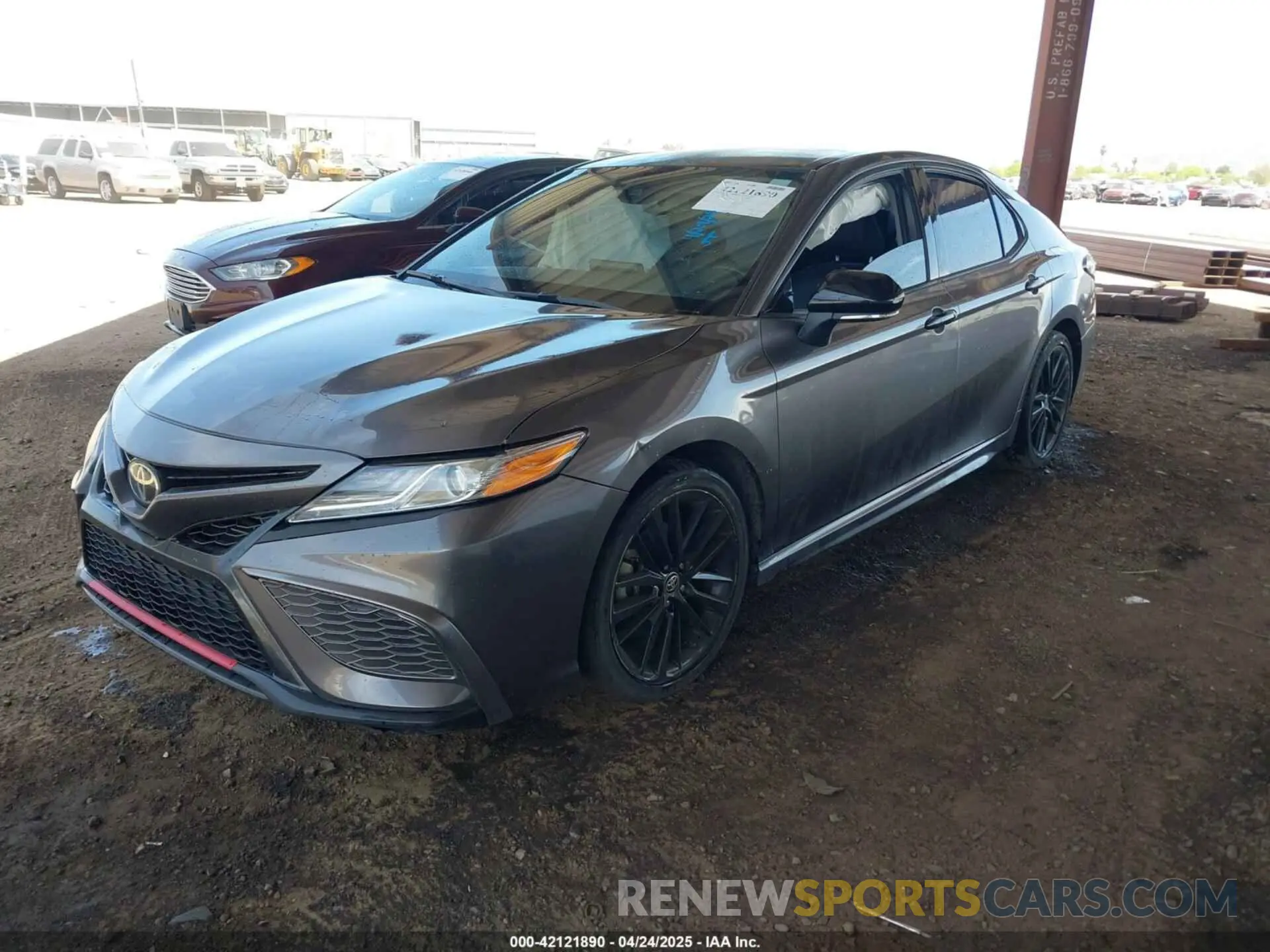 2 Photograph of a damaged car 4T1K61AK7MU518176 TOYOTA CAMRY 2021