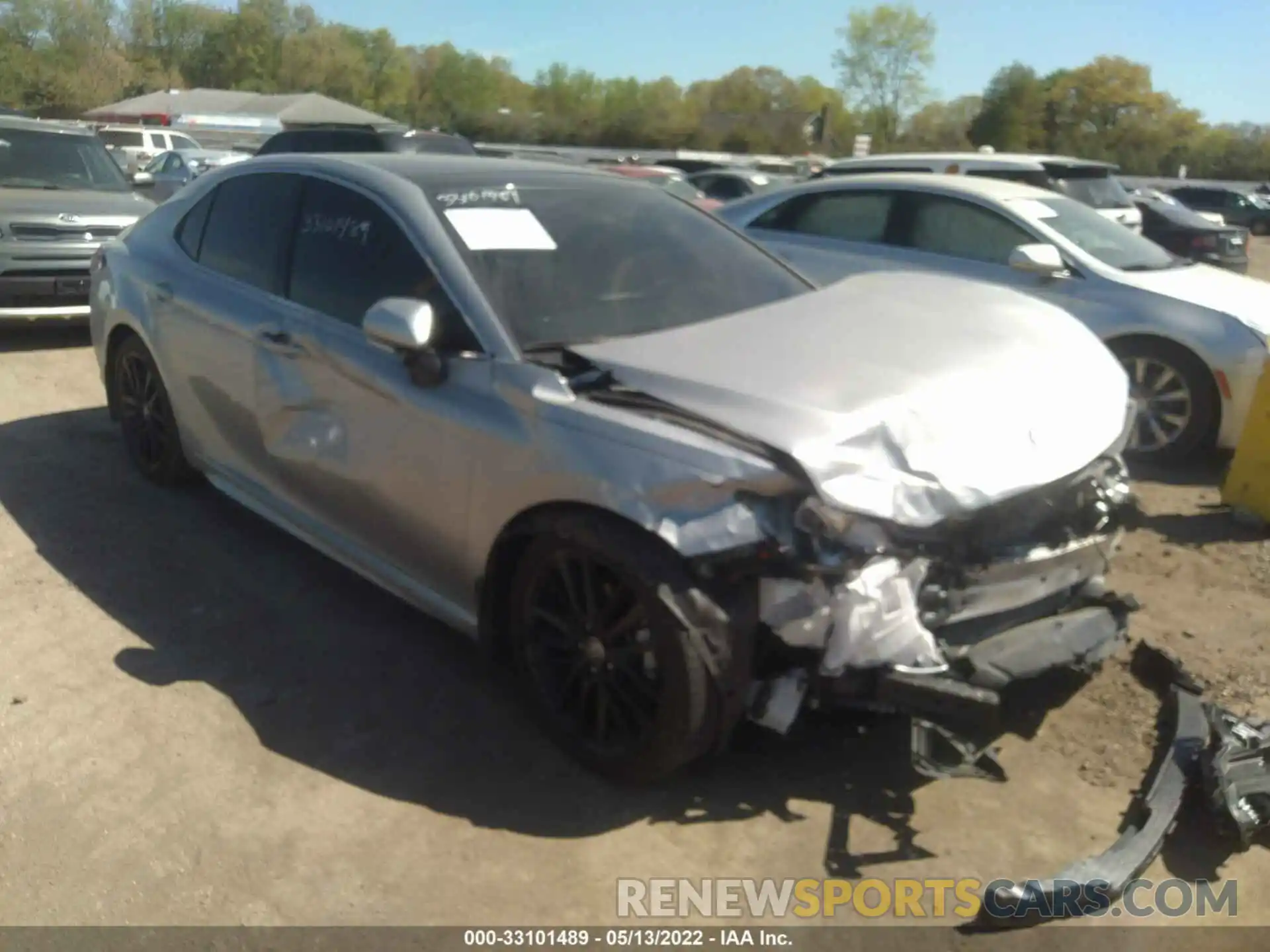 1 Photograph of a damaged car 4T1K61AK7MU531803 TOYOTA CAMRY 2021