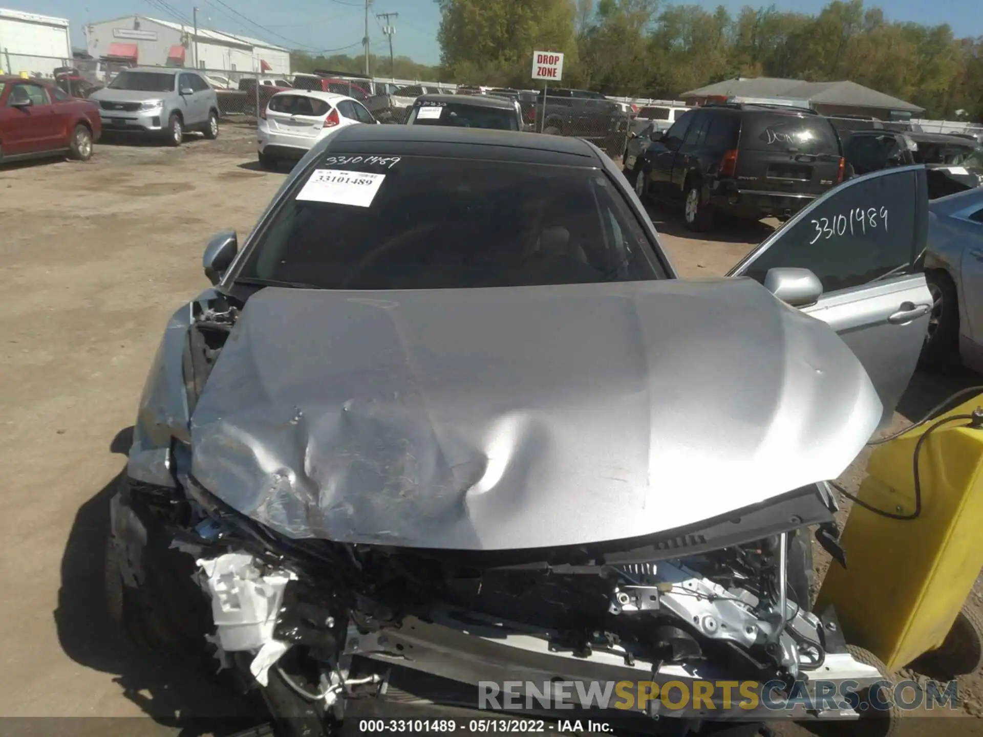 10 Photograph of a damaged car 4T1K61AK7MU531803 TOYOTA CAMRY 2021