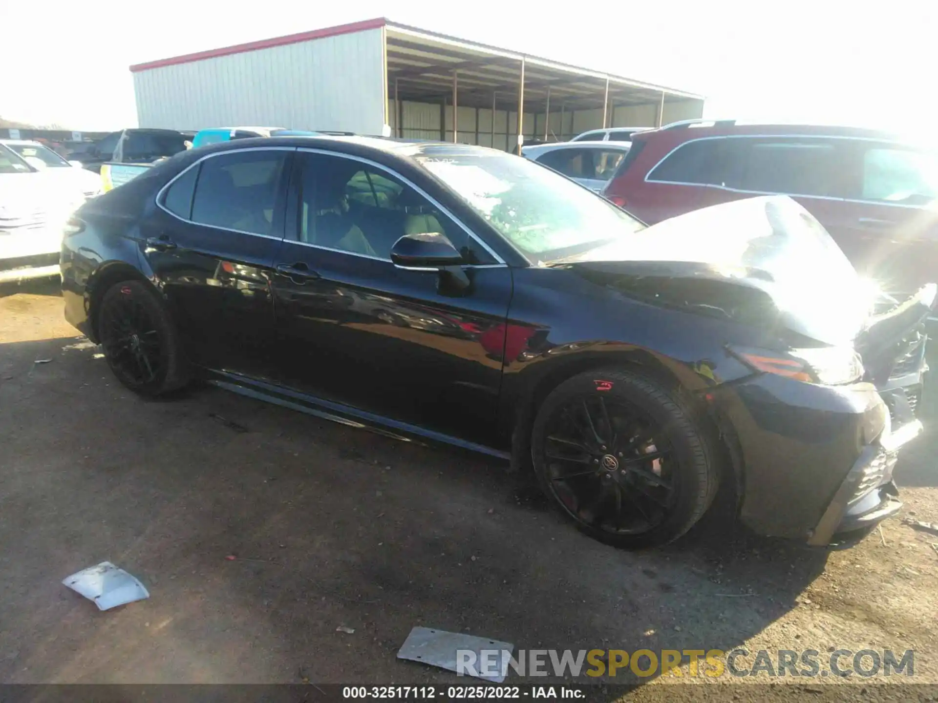 1 Photograph of a damaged car 4T1K61AK7MU535477 TOYOTA CAMRY 2021