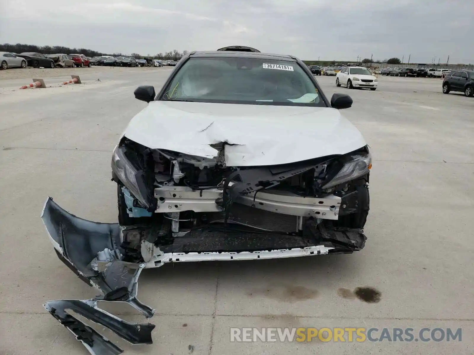 9 Photograph of a damaged car 4T1K61AK7MU546026 TOYOTA CAMRY 2021