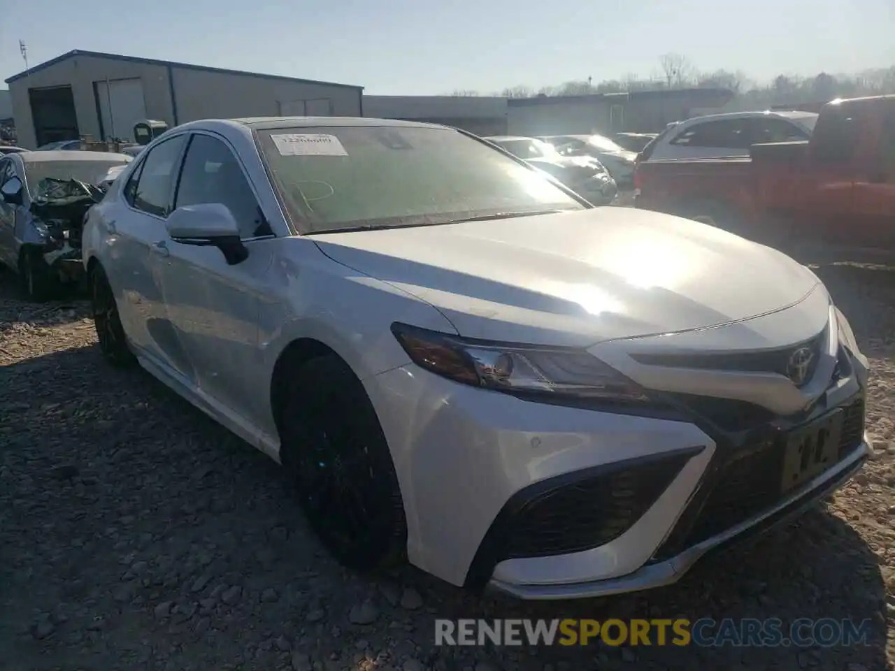 1 Photograph of a damaged car 4T1K61AK7MU553266 TOYOTA CAMRY 2021