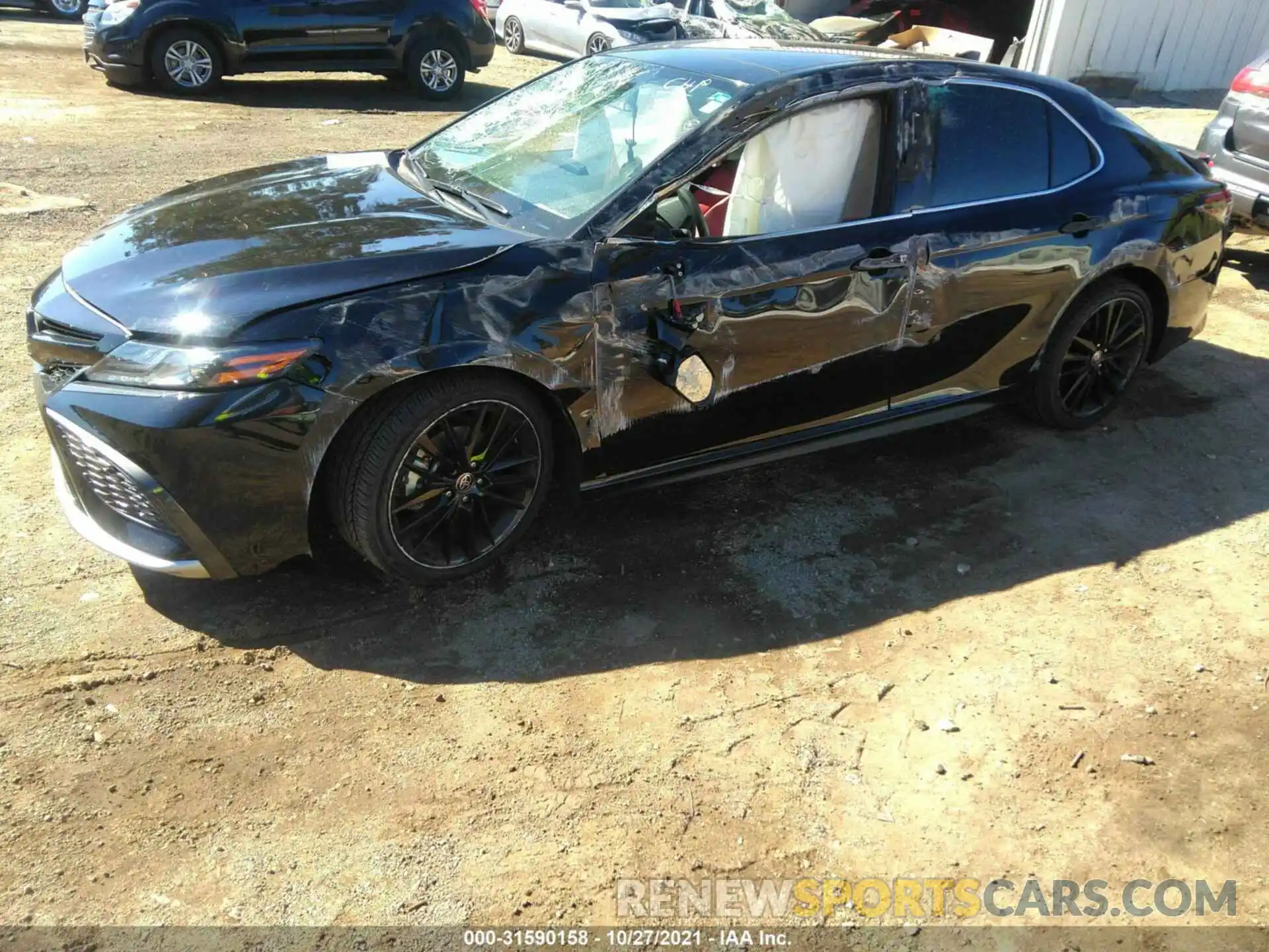 2 Photograph of a damaged car 4T1K61AK7MU596389 TOYOTA CAMRY 2021