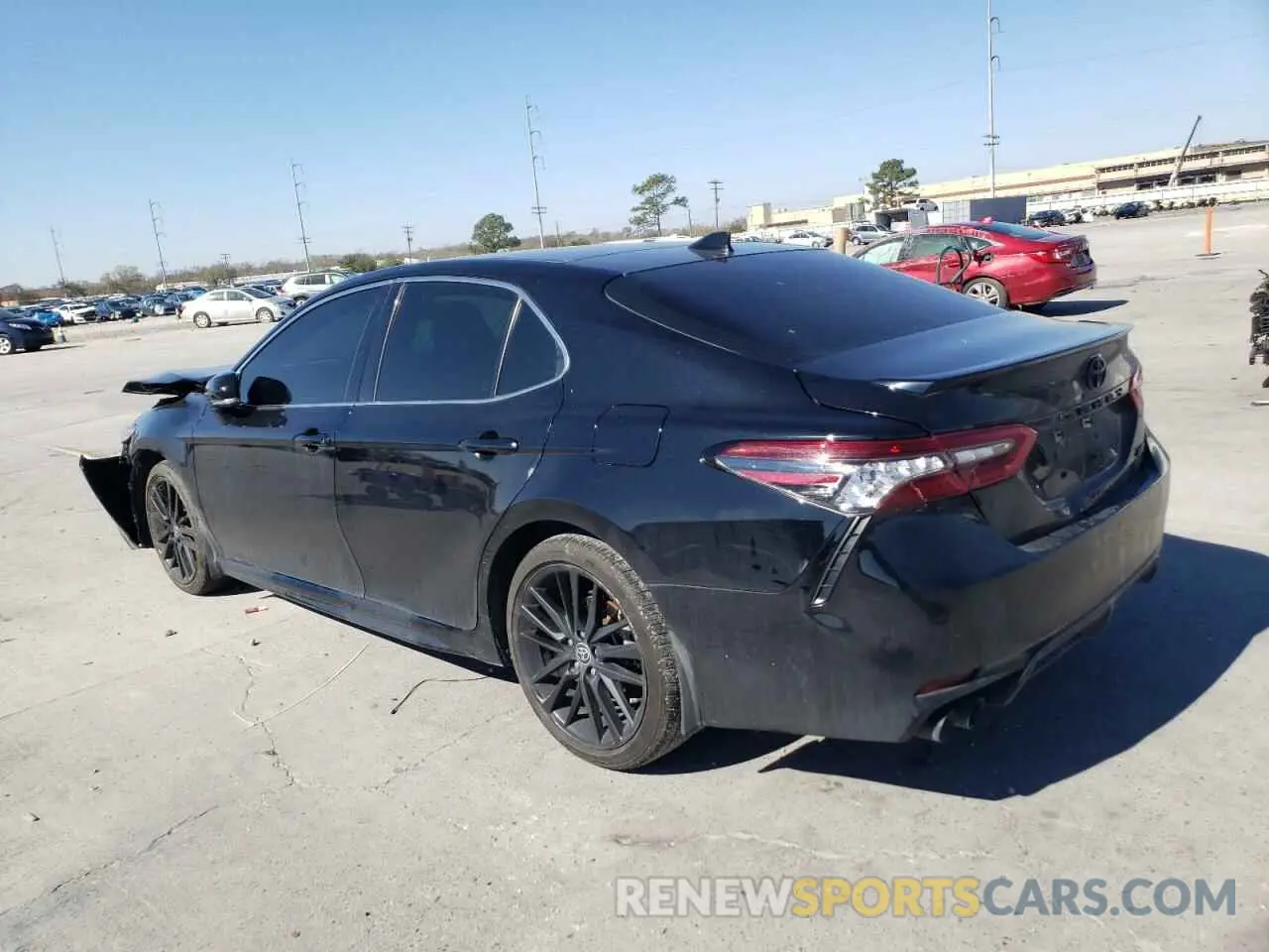 2 Photograph of a damaged car 4T1K61AK7MU603924 TOYOTA CAMRY 2021