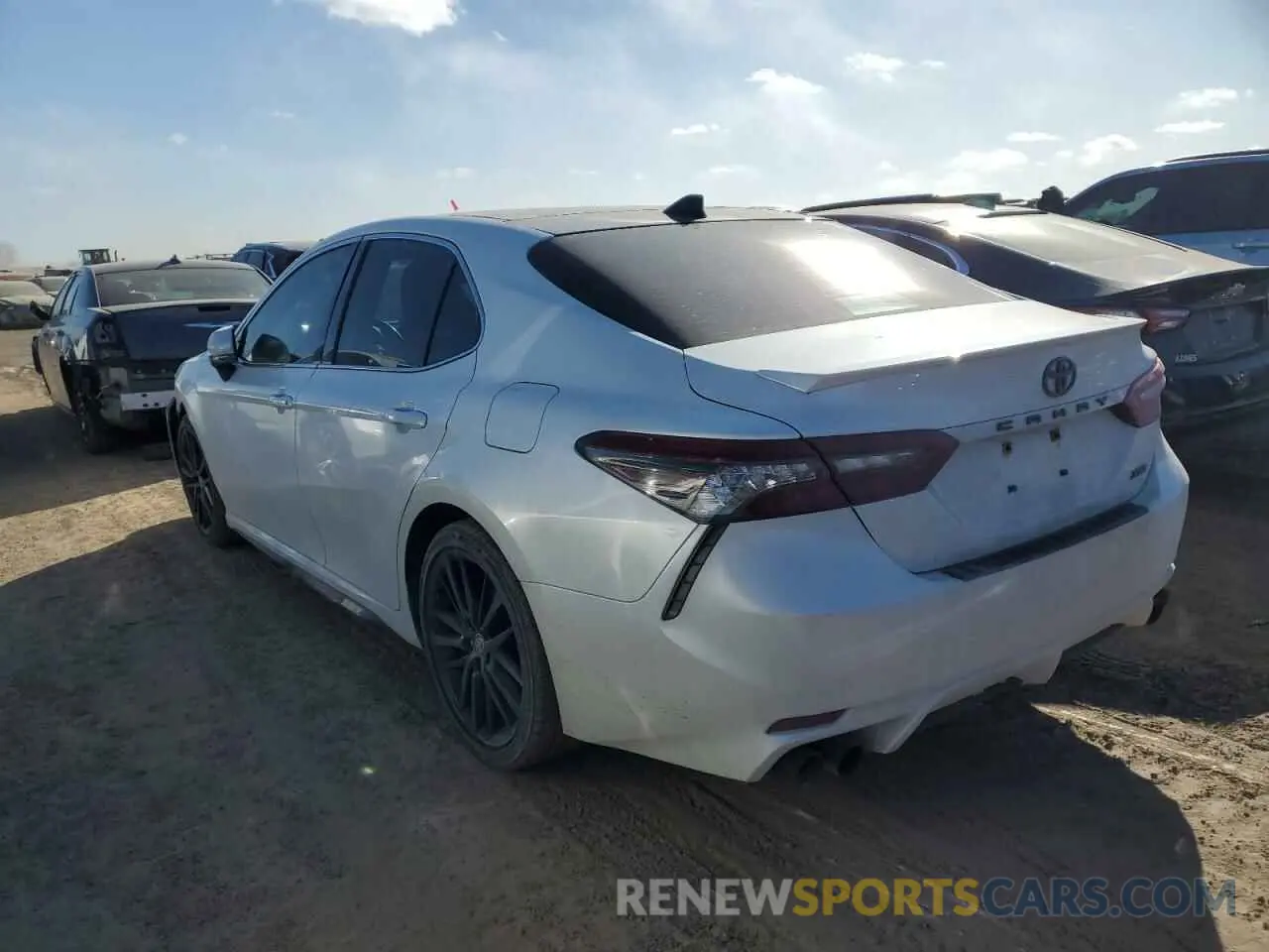 2 Photograph of a damaged car 4T1K61AK8MU418247 TOYOTA CAMRY 2021