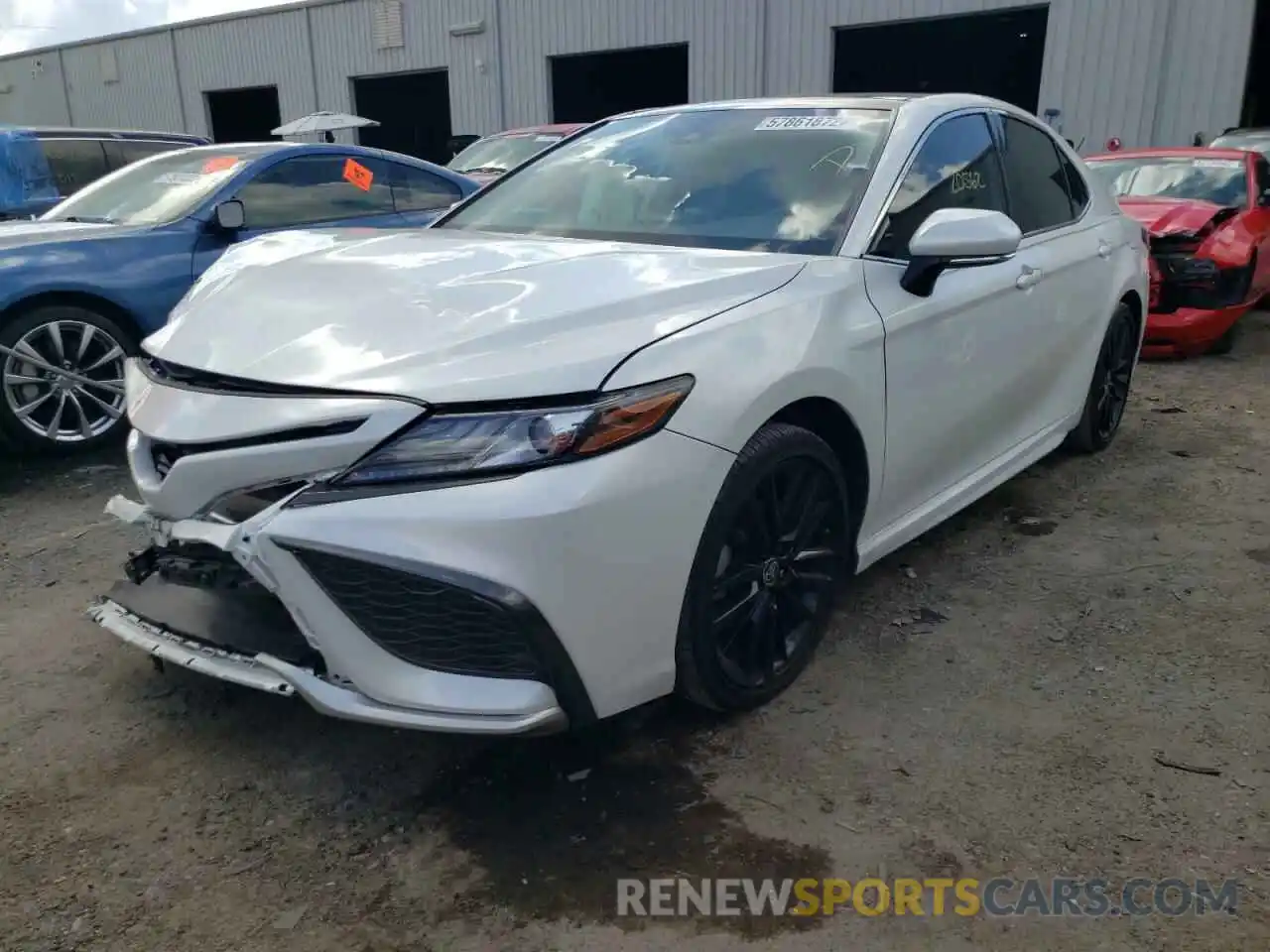 2 Photograph of a damaged car 4T1K61AK8MU422380 TOYOTA CAMRY 2021