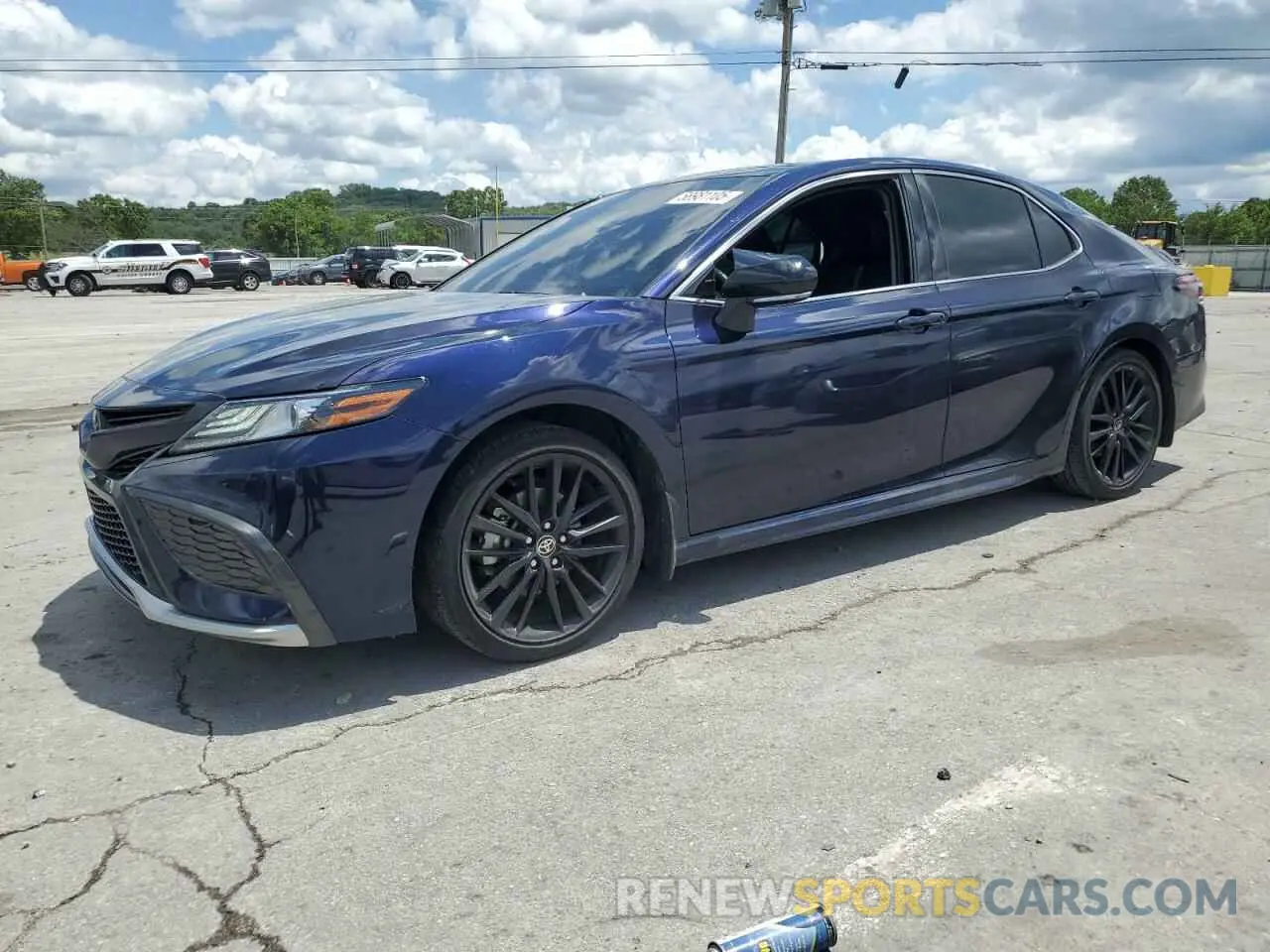 1 Photograph of a damaged car 4T1K61AK8MU423769 TOYOTA CAMRY 2021