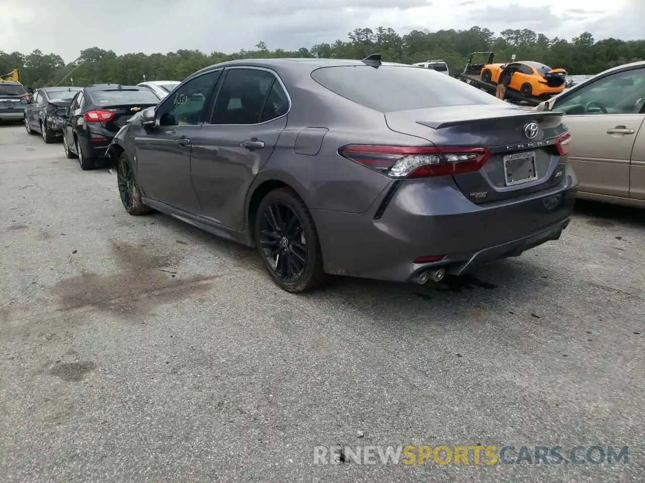 3 Photograph of a damaged car 4T1K61AK8MU446212 TOYOTA CAMRY 2021