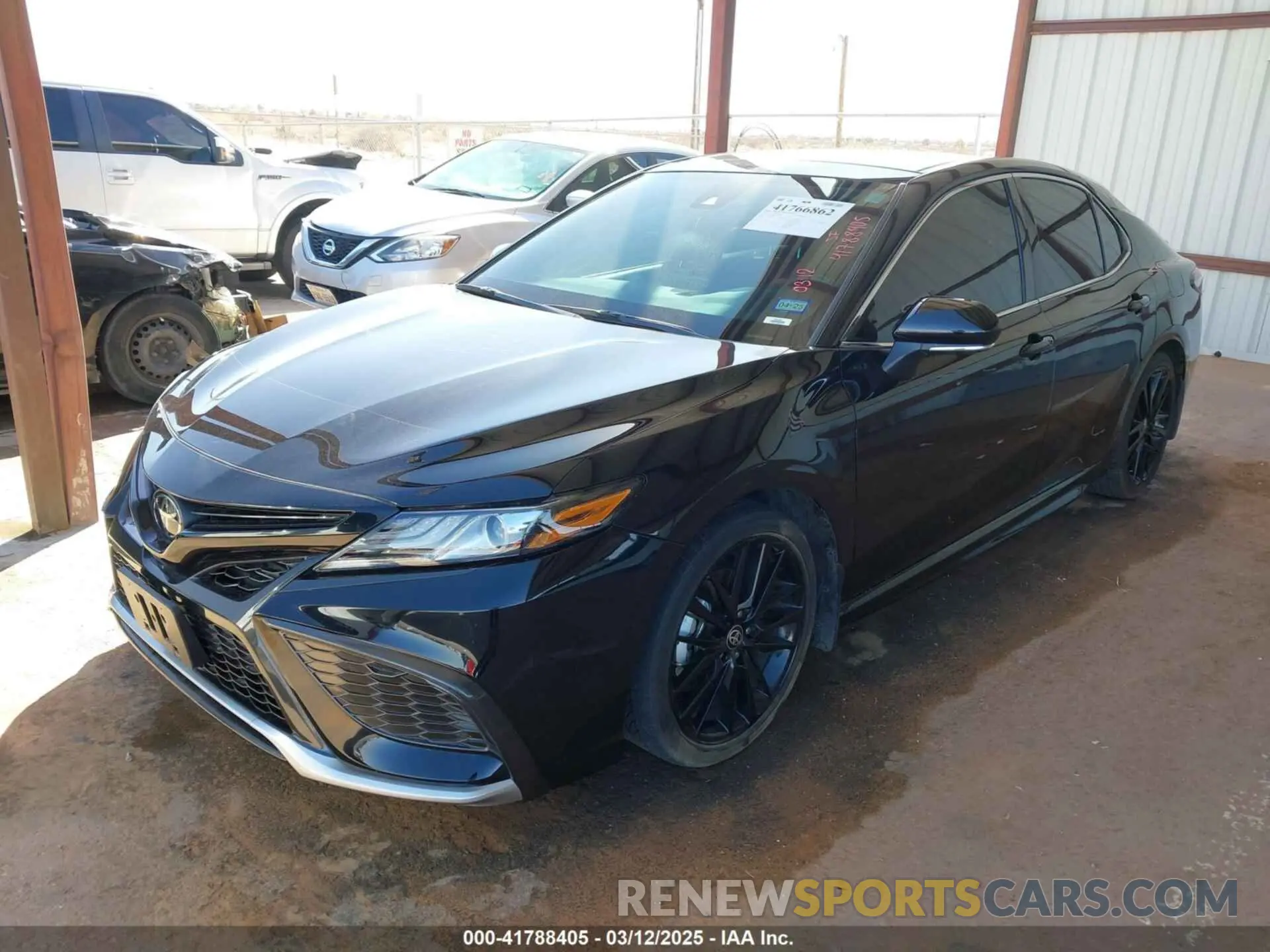 2 Photograph of a damaged car 4T1K61AK8MU460661 TOYOTA CAMRY 2021