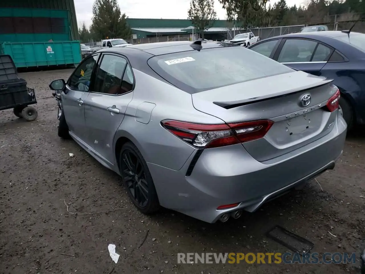 3 Photograph of a damaged car 4T1K61AK8MU490808 TOYOTA CAMRY 2021