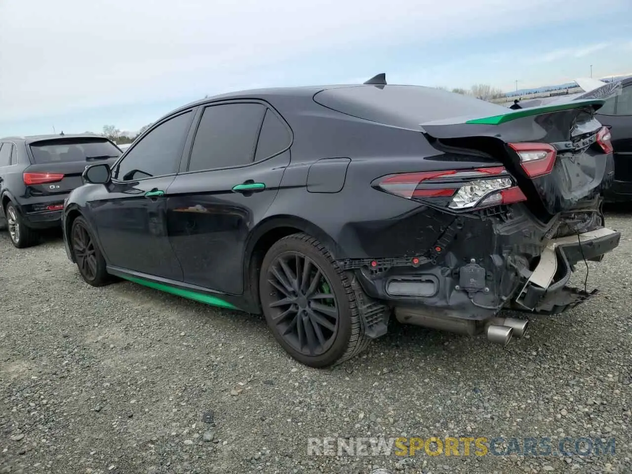 2 Photograph of a damaged car 4T1K61AK8MU588558 TOYOTA CAMRY 2021