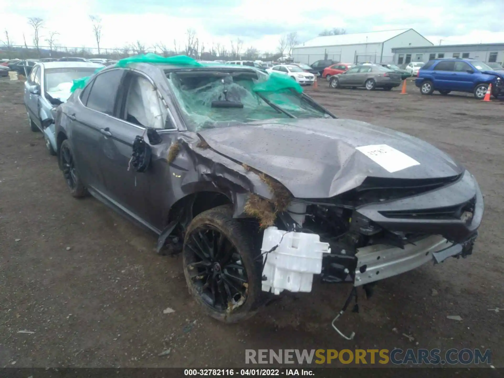 1 Photograph of a damaged car 4T1K61AK8MU615662 TOYOTA CAMRY 2021