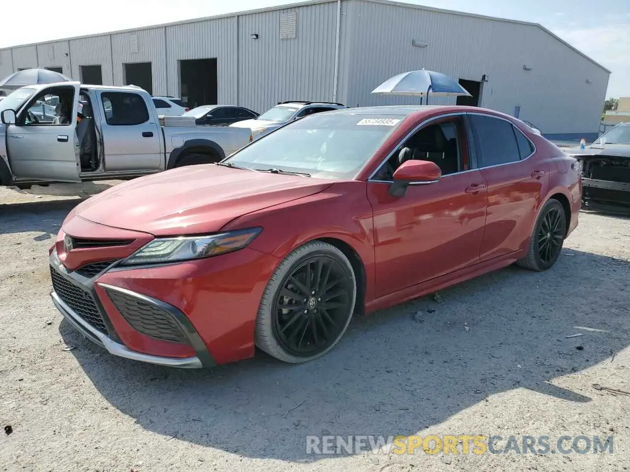 1 Photograph of a damaged car 4T1K61AK9MU420380 TOYOTA CAMRY 2021