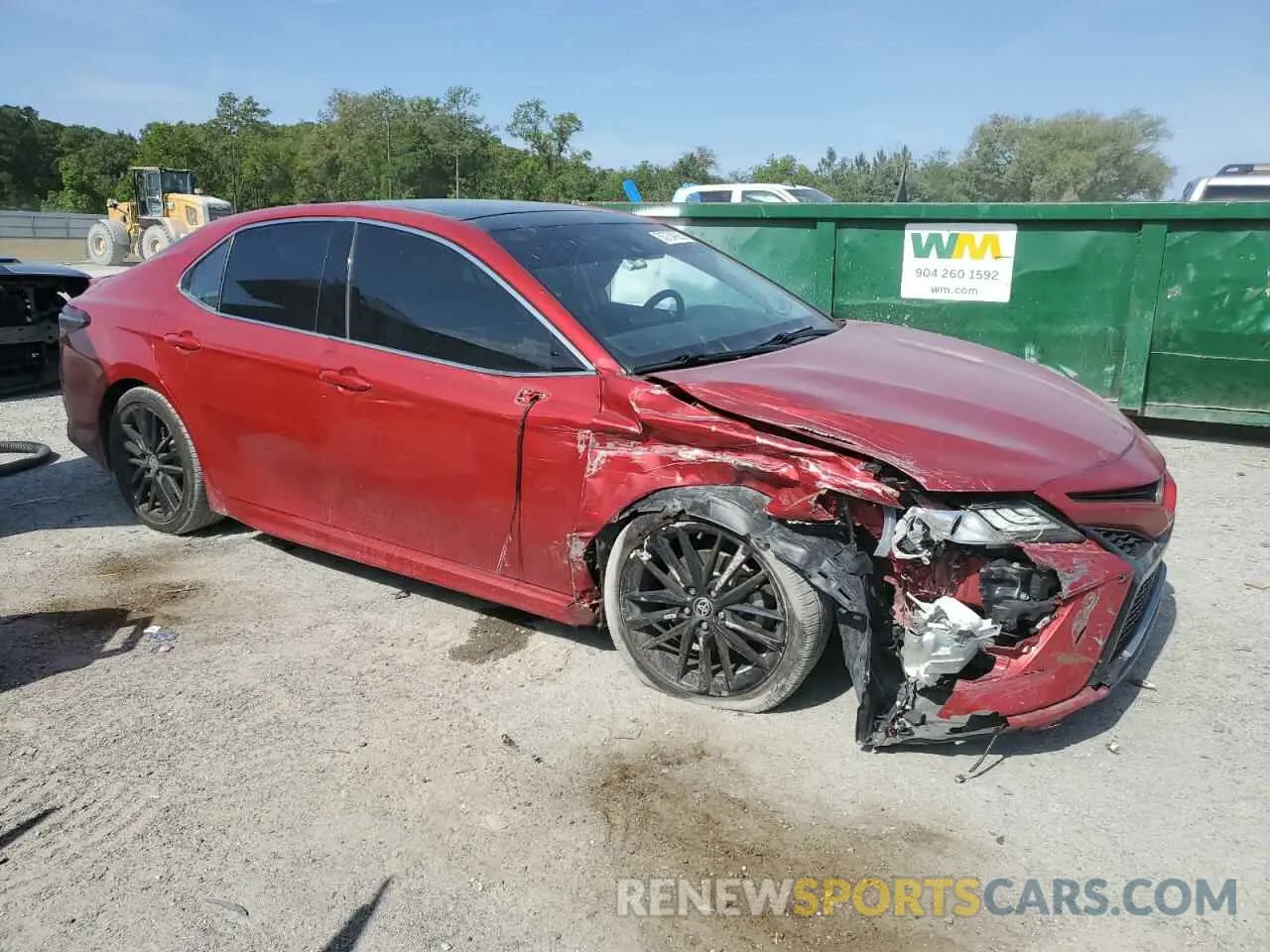 4 Photograph of a damaged car 4T1K61AK9MU420380 TOYOTA CAMRY 2021