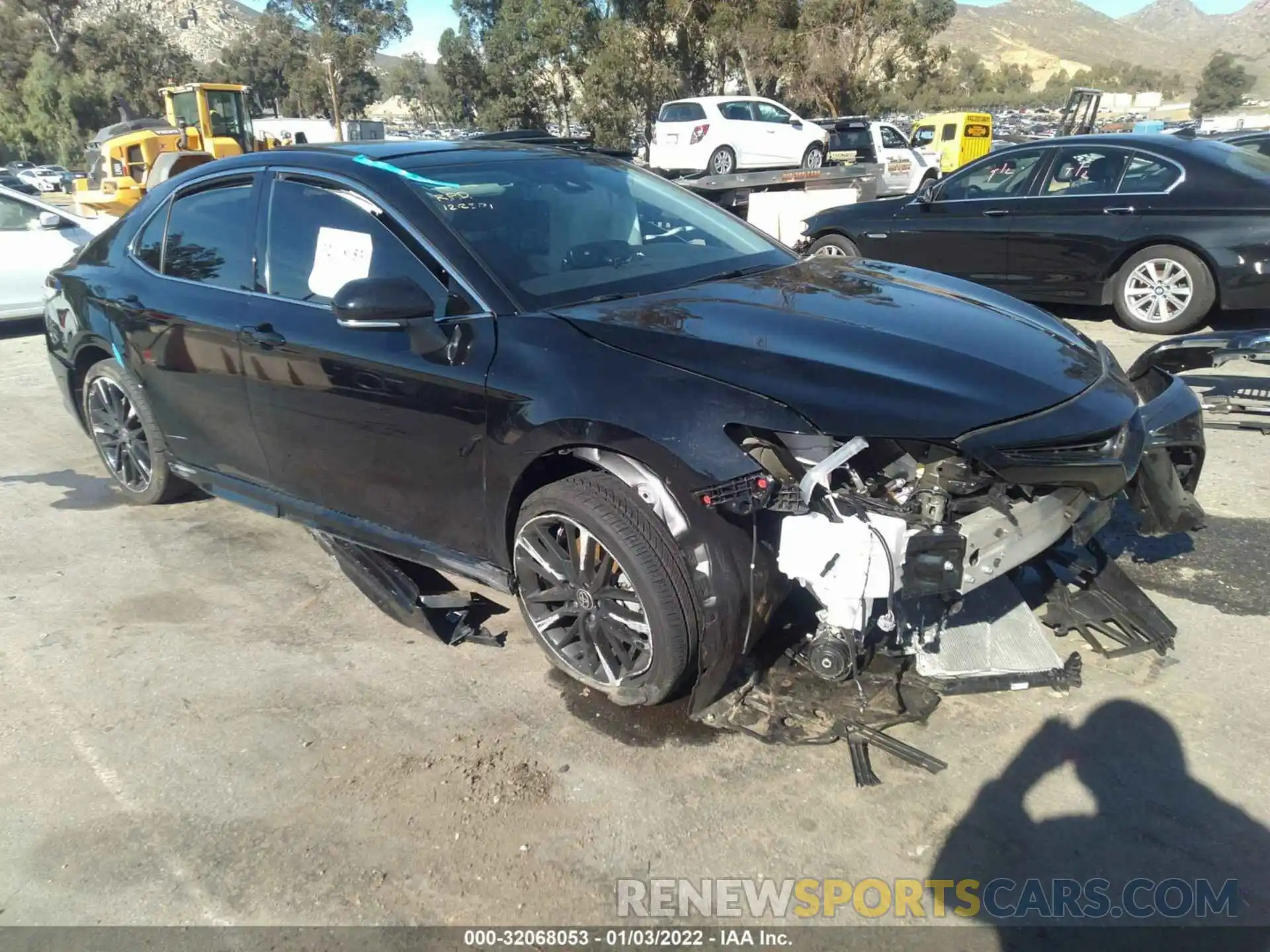 1 Photograph of a damaged car 4T1K61AK9MU431167 TOYOTA CAMRY 2021