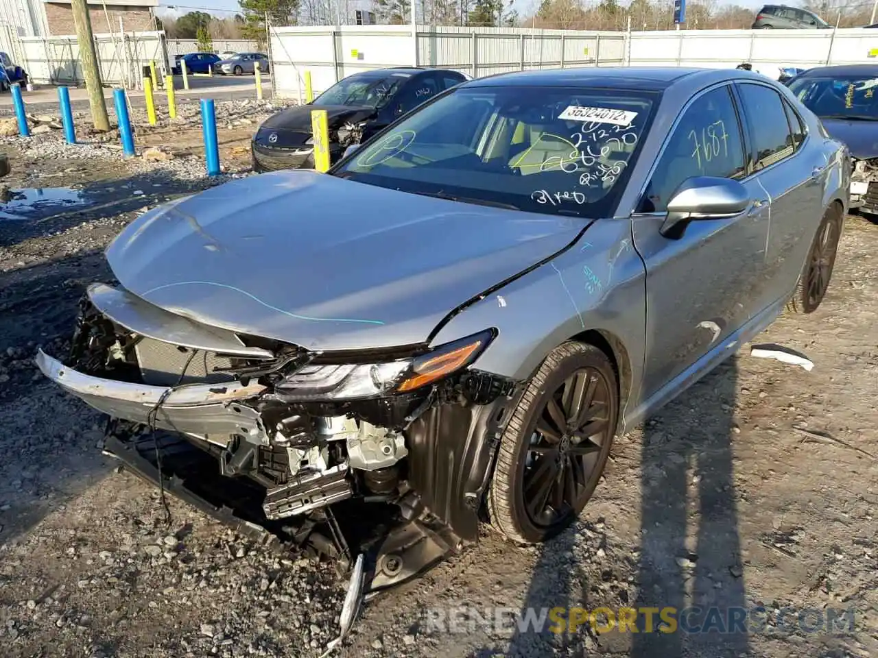 2 Photograph of a damaged car 4T1K61AK9MU439687 TOYOTA CAMRY 2021