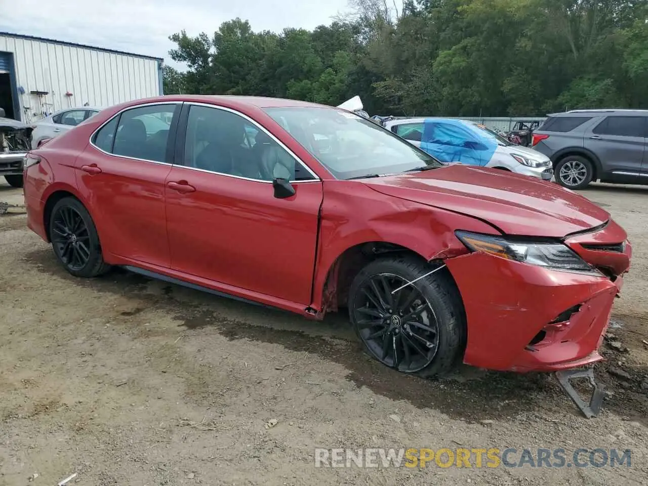 4 Photograph of a damaged car 4T1K61AK9MU446896 TOYOTA CAMRY 2021