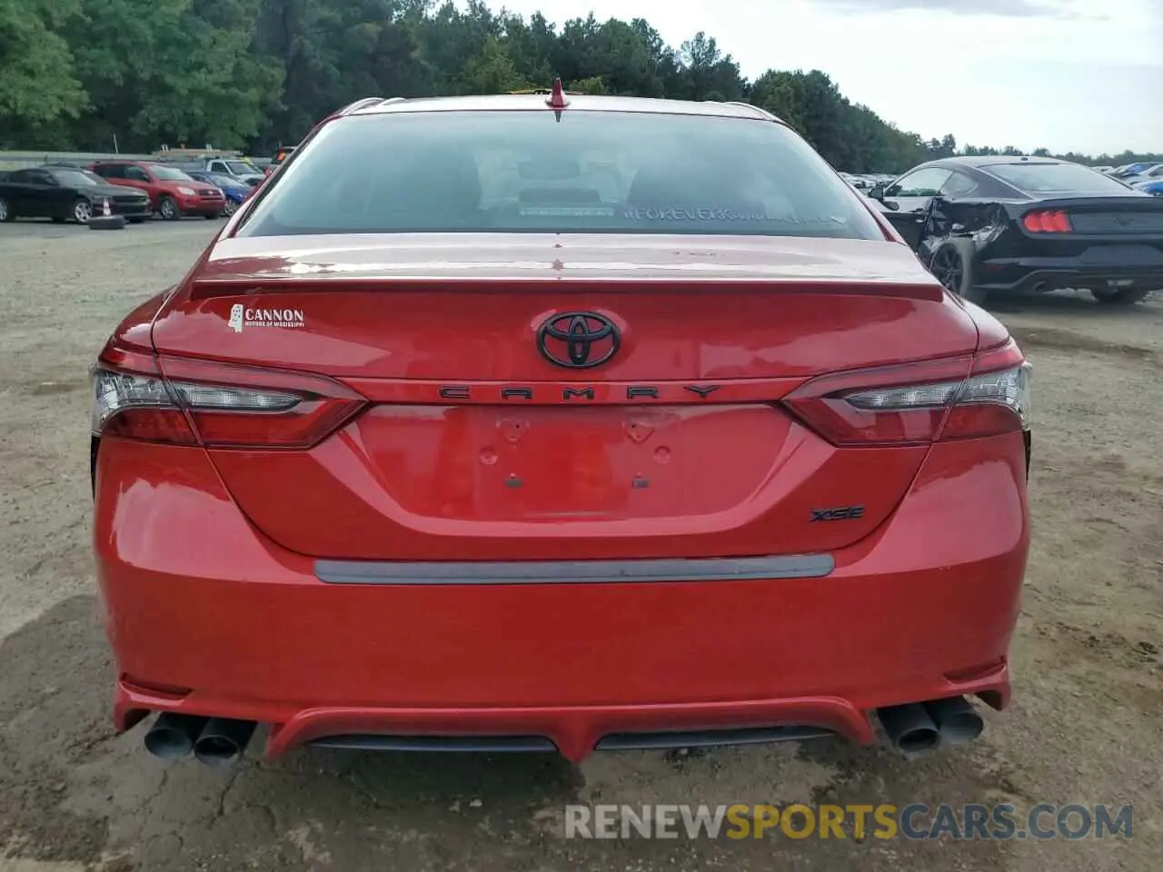 6 Photograph of a damaged car 4T1K61AK9MU446896 TOYOTA CAMRY 2021