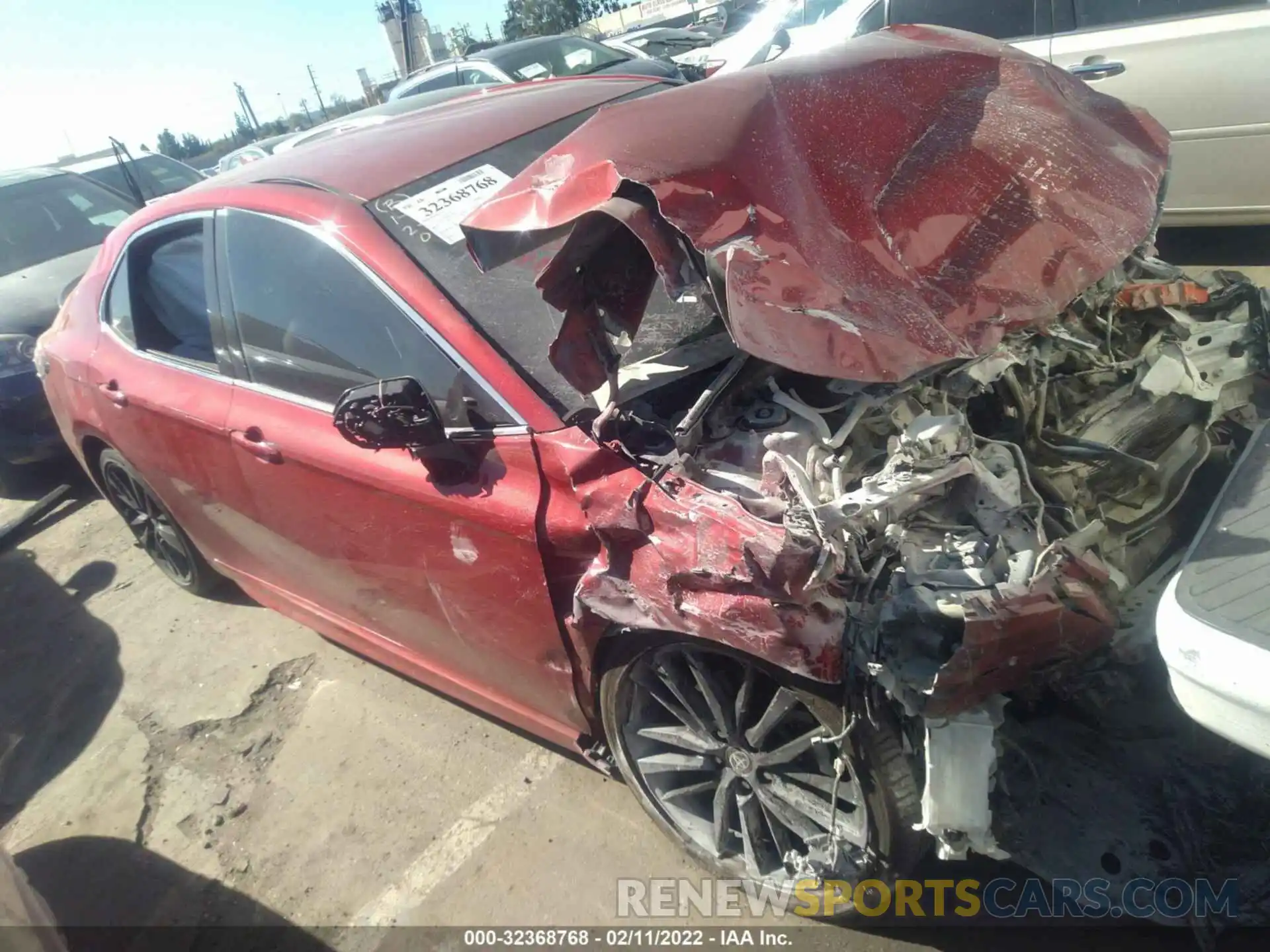 1 Photograph of a damaged car 4T1K61AK9MU448552 TOYOTA CAMRY 2021