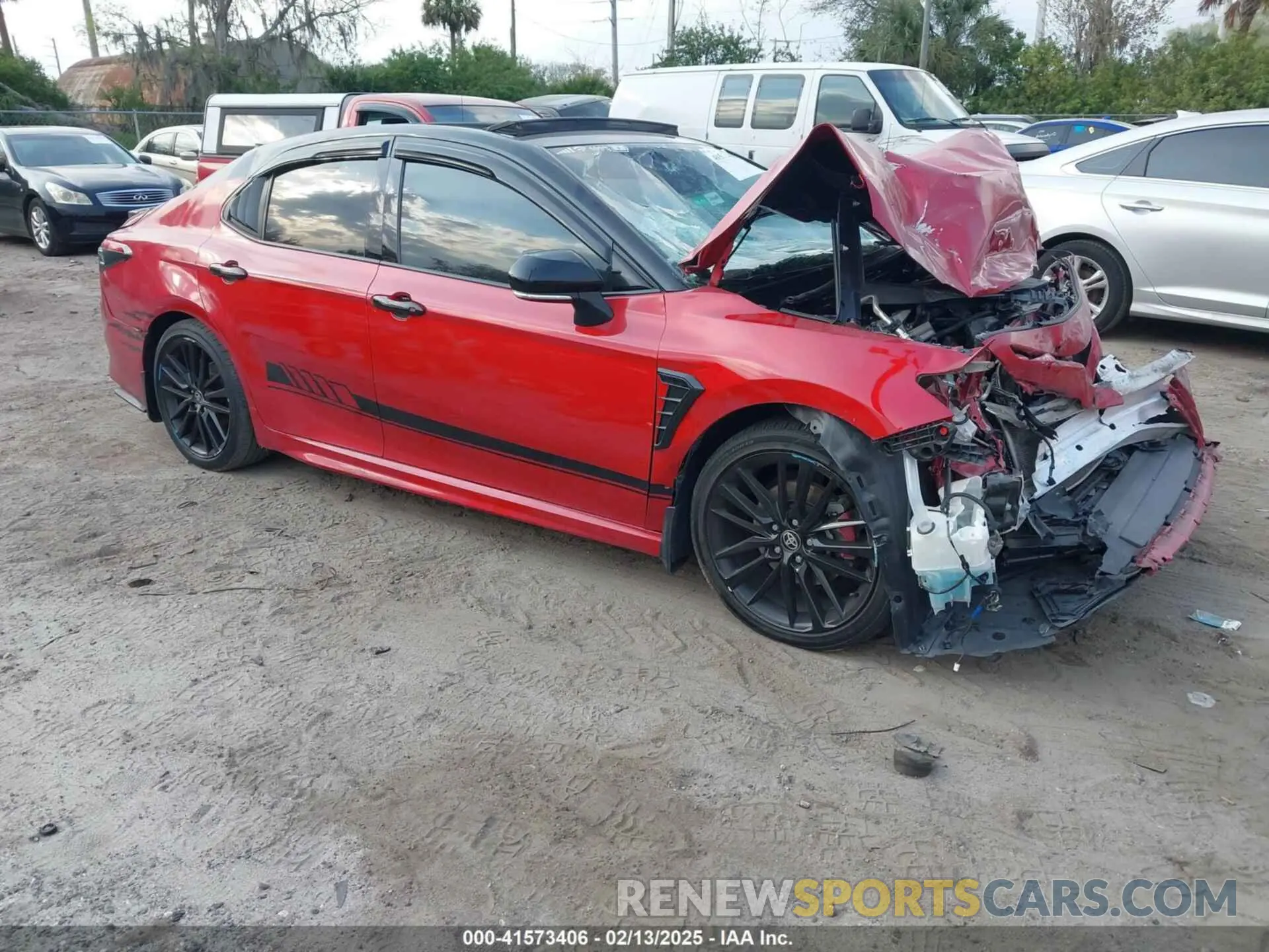 1 Photograph of a damaged car 4T1K61AK9MU467361 TOYOTA CAMRY 2021