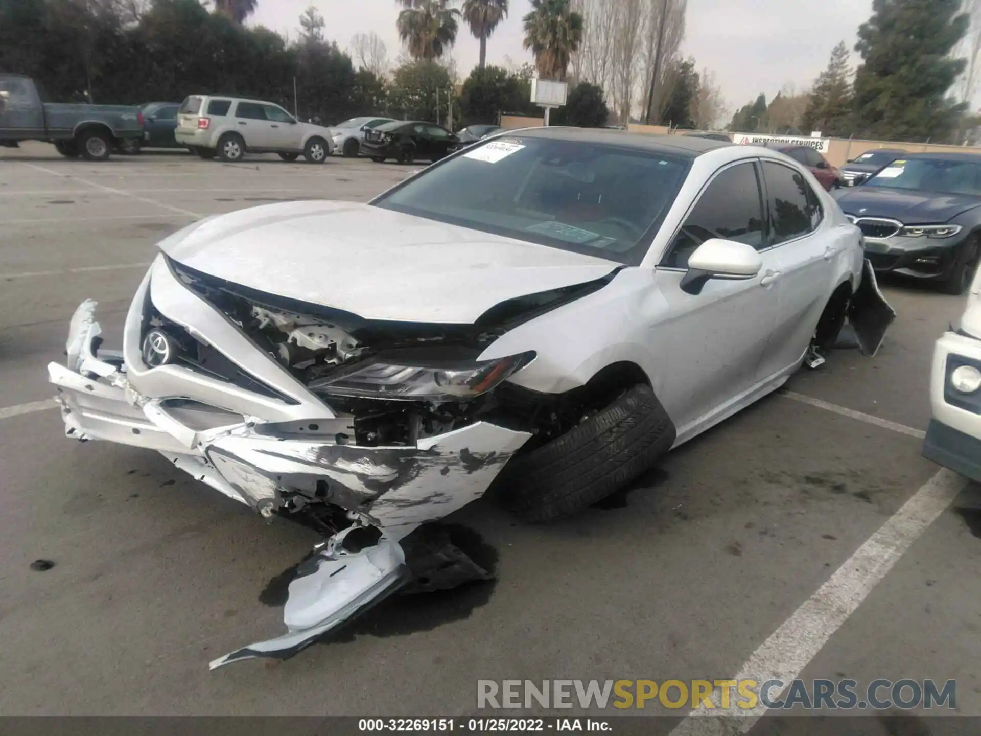 2 Photograph of a damaged car 4T1K61AK9MU474813 TOYOTA CAMRY 2021