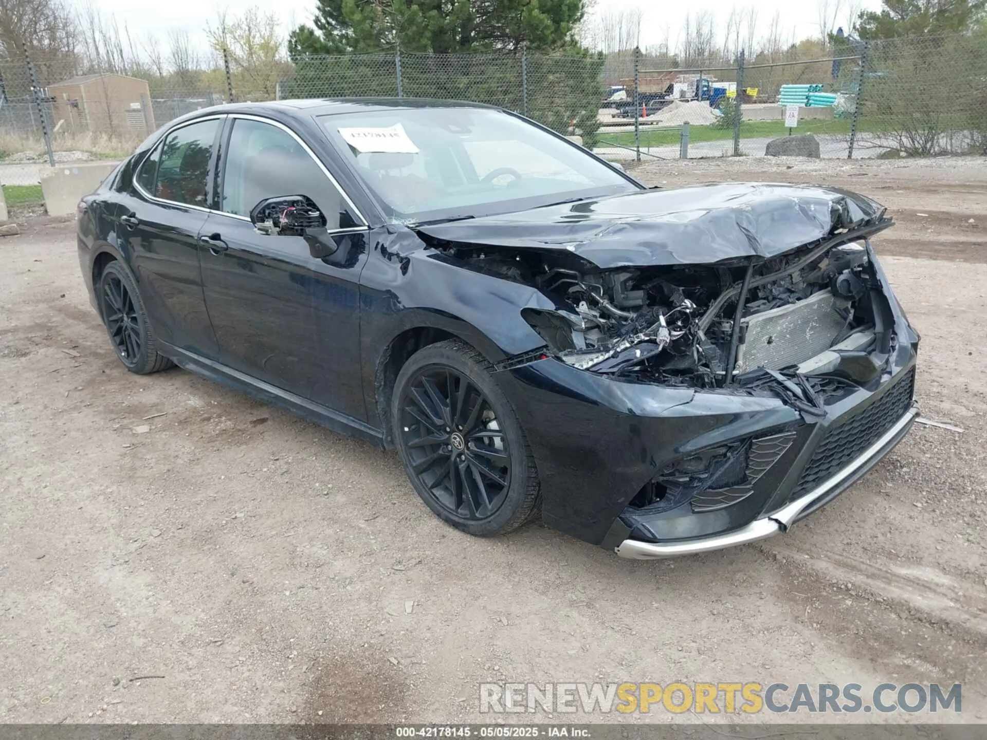 1 Photograph of a damaged car 4T1K61AK9MU477727 TOYOTA CAMRY 2021
