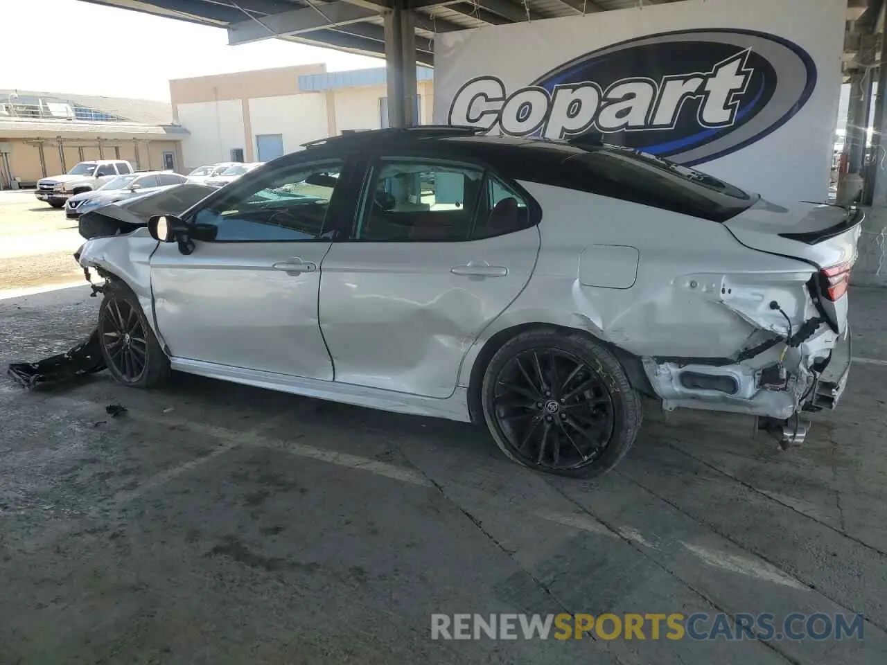 2 Photograph of a damaged car 4T1K61AK9MU482880 TOYOTA CAMRY 2021