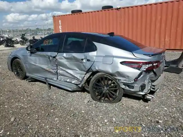 2 Photograph of a damaged car 4T1K61AK9MU496472 TOYOTA CAMRY 2021