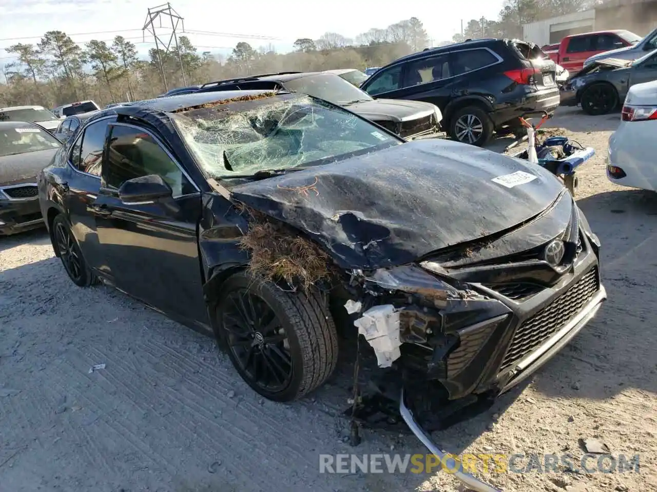 1 Photograph of a damaged car 4T1K61AK9MU532466 TOYOTA CAMRY 2021