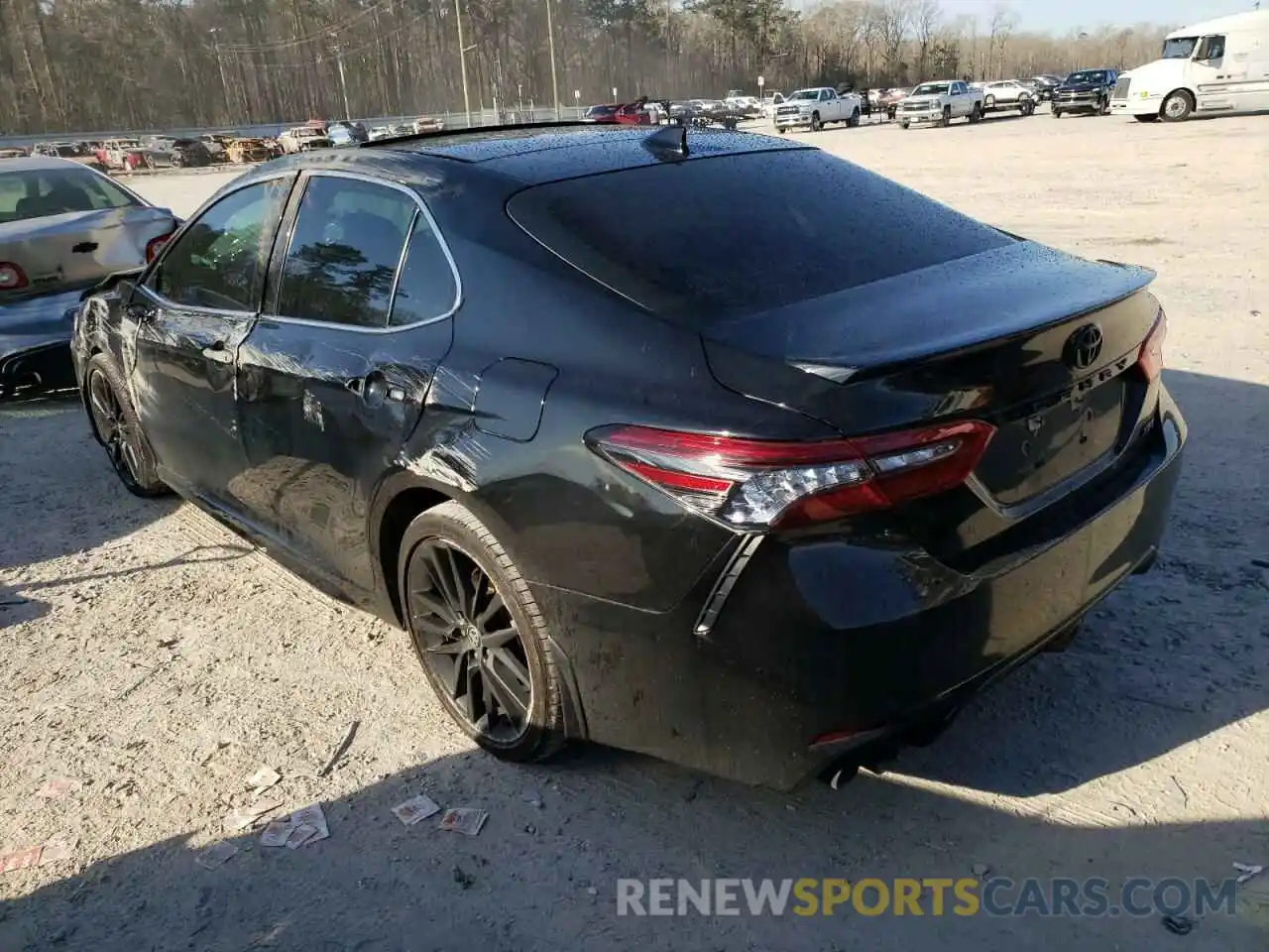 3 Photograph of a damaged car 4T1K61AK9MU532466 TOYOTA CAMRY 2021