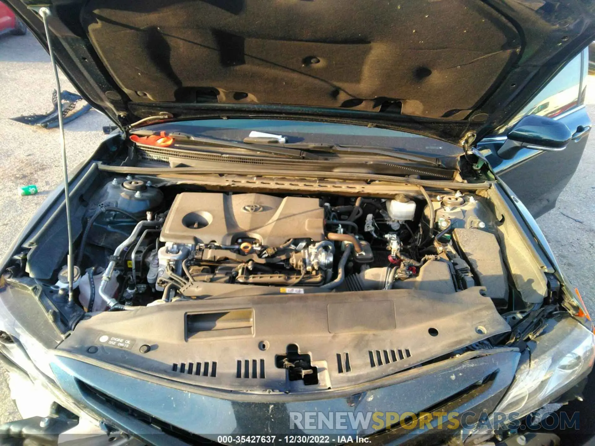 10 Photograph of a damaged car 4T1K61AK9MU547890 TOYOTA CAMRY 2021