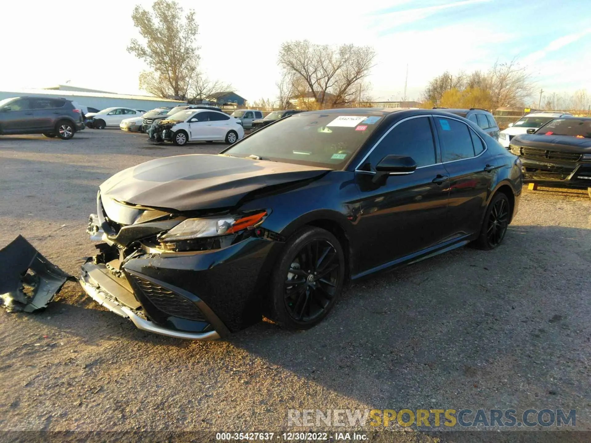 2 Photograph of a damaged car 4T1K61AK9MU547890 TOYOTA CAMRY 2021