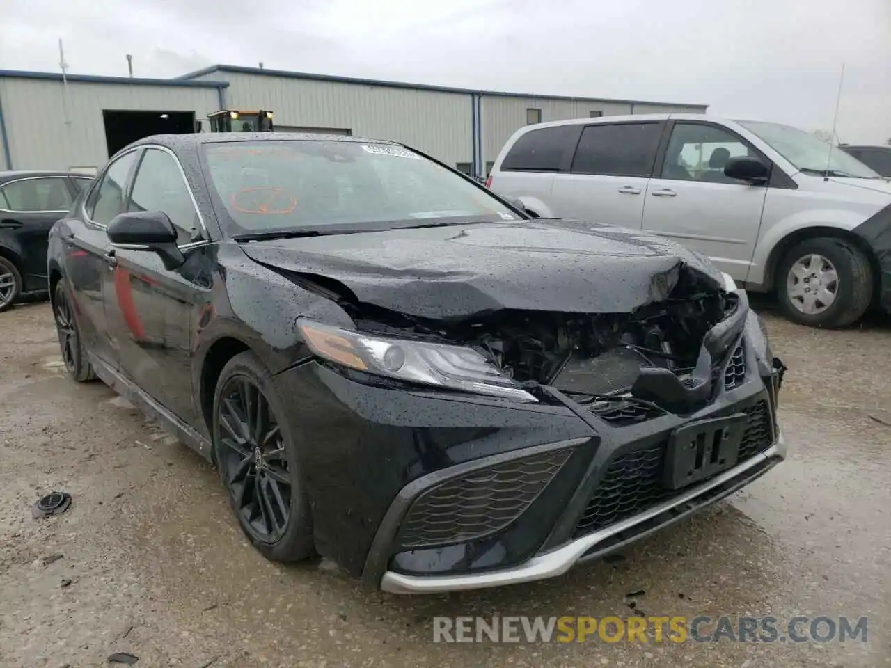 1 Photograph of a damaged car 4T1K61AK9MU589038 TOYOTA CAMRY 2021