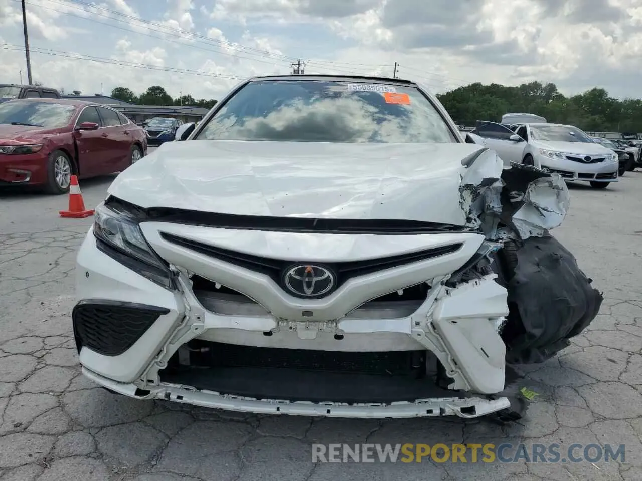 5 Photograph of a damaged car 4T1K61AK9MU591985 TOYOTA CAMRY 2021