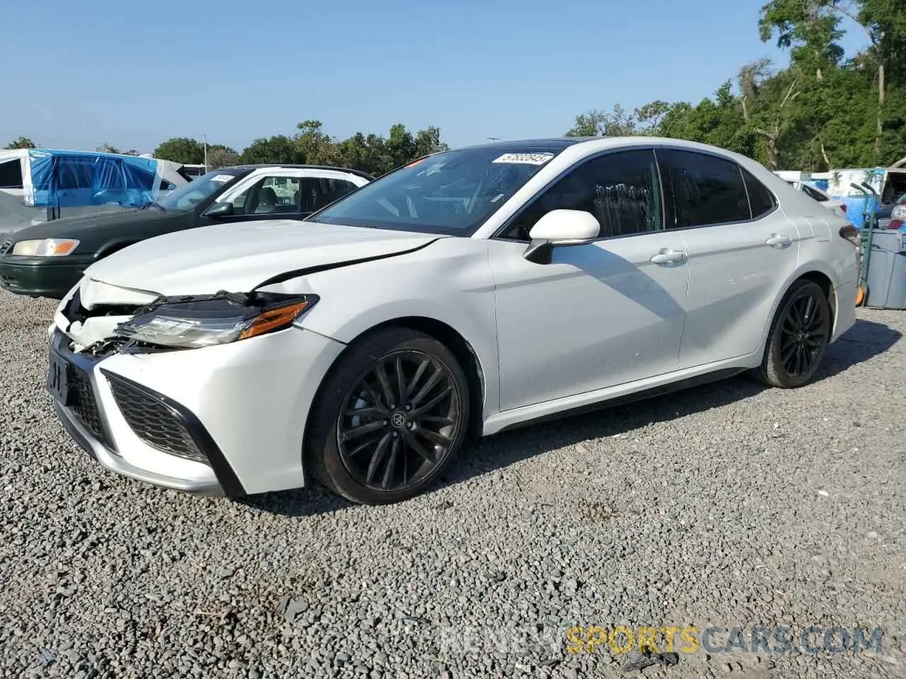 1 Photograph of a damaged car 4T1K61AK9MU599892 TOYOTA CAMRY 2021