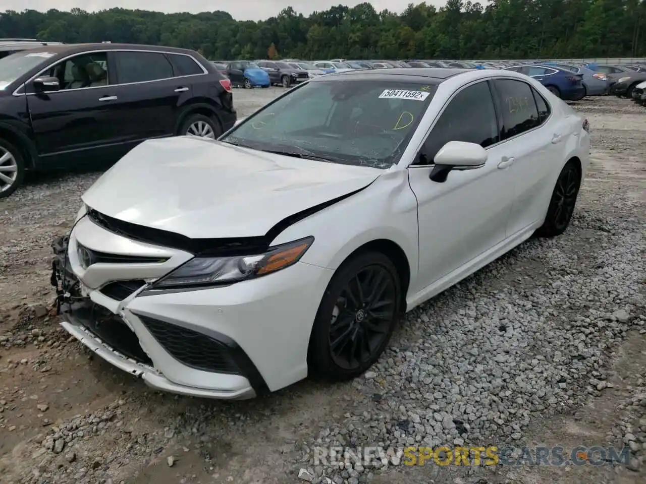 2 Photograph of a damaged car 4T1K61AK9MU608932 TOYOTA CAMRY 2021