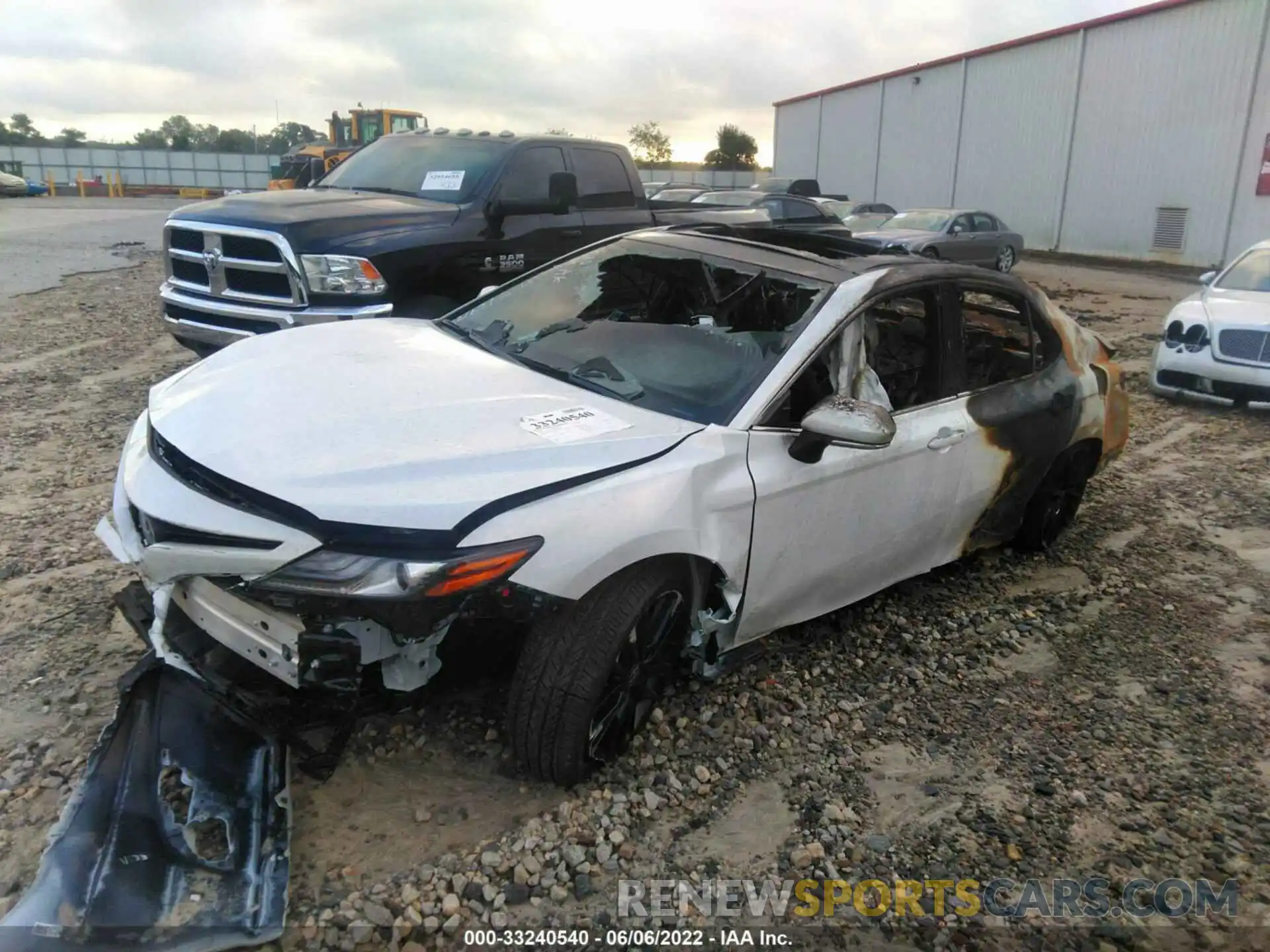 2 Photograph of a damaged car 4T1K61AK9MU616397 TOYOTA CAMRY 2021