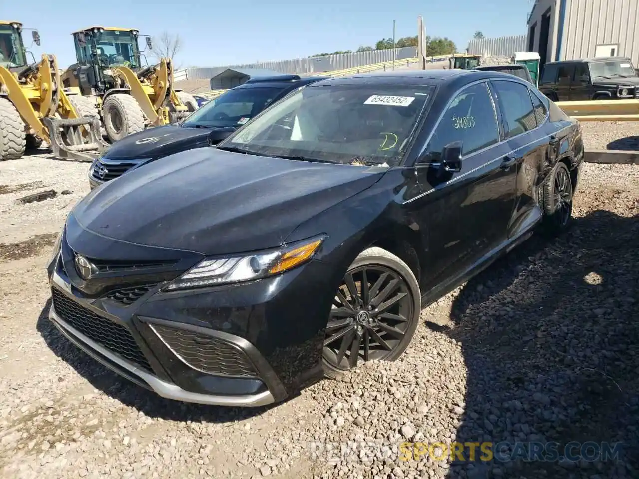 2 Photograph of a damaged car 4T1K61AKXMU418427 TOYOTA CAMRY 2021